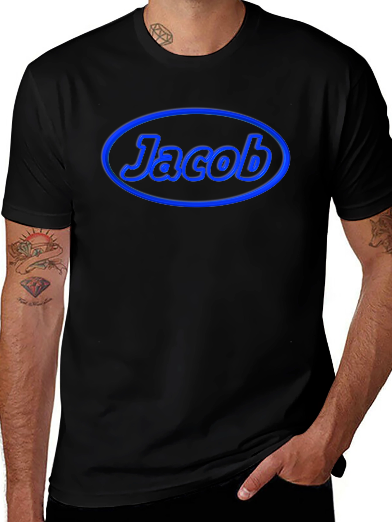 Jacob Blue Oval T-Shirt