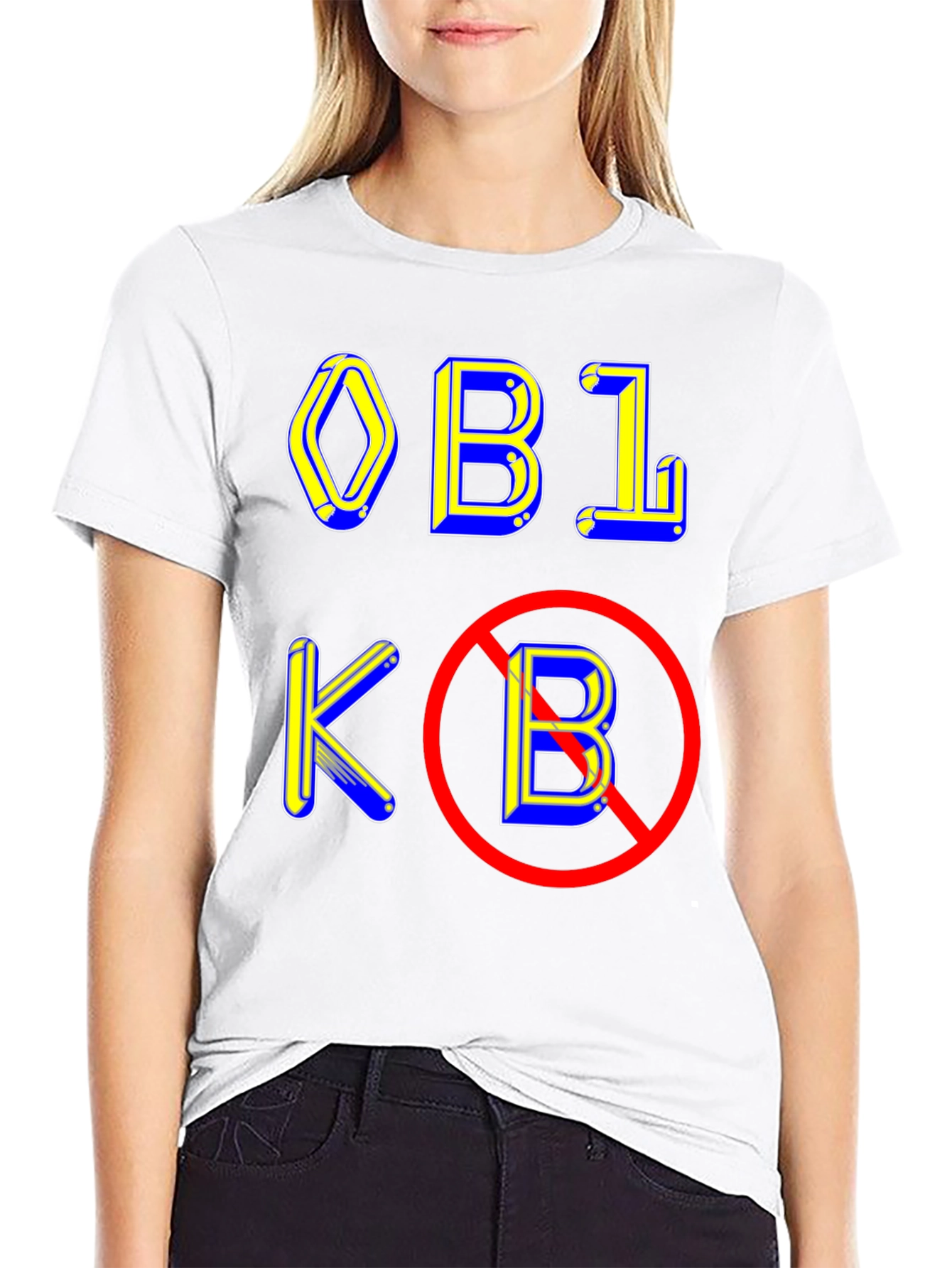 Offensive Parody T-Shirt: No OBL KB Graphic Tee