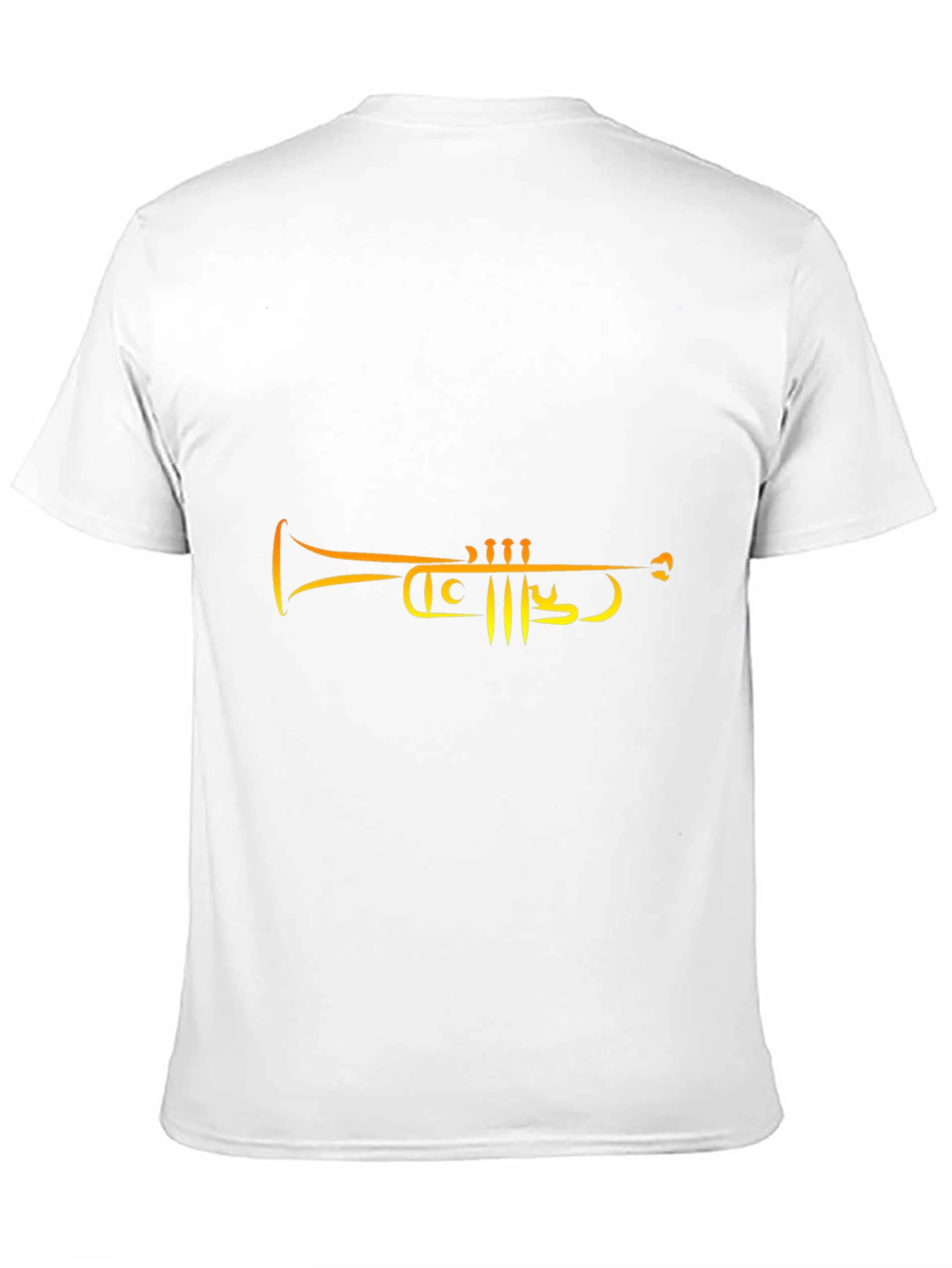 Trumpet Graphic Tee - Stylish Musician T-Shirt
