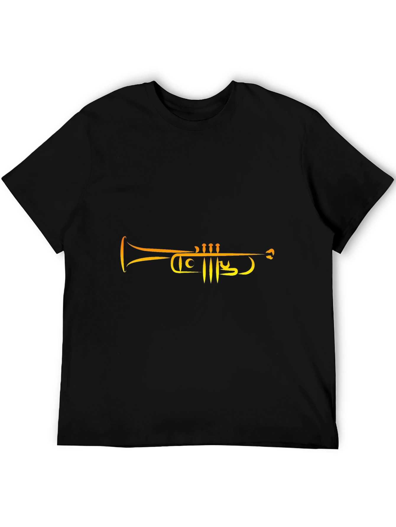 Trumpet Graphic Tee - Stylish Musician T-Shirt
