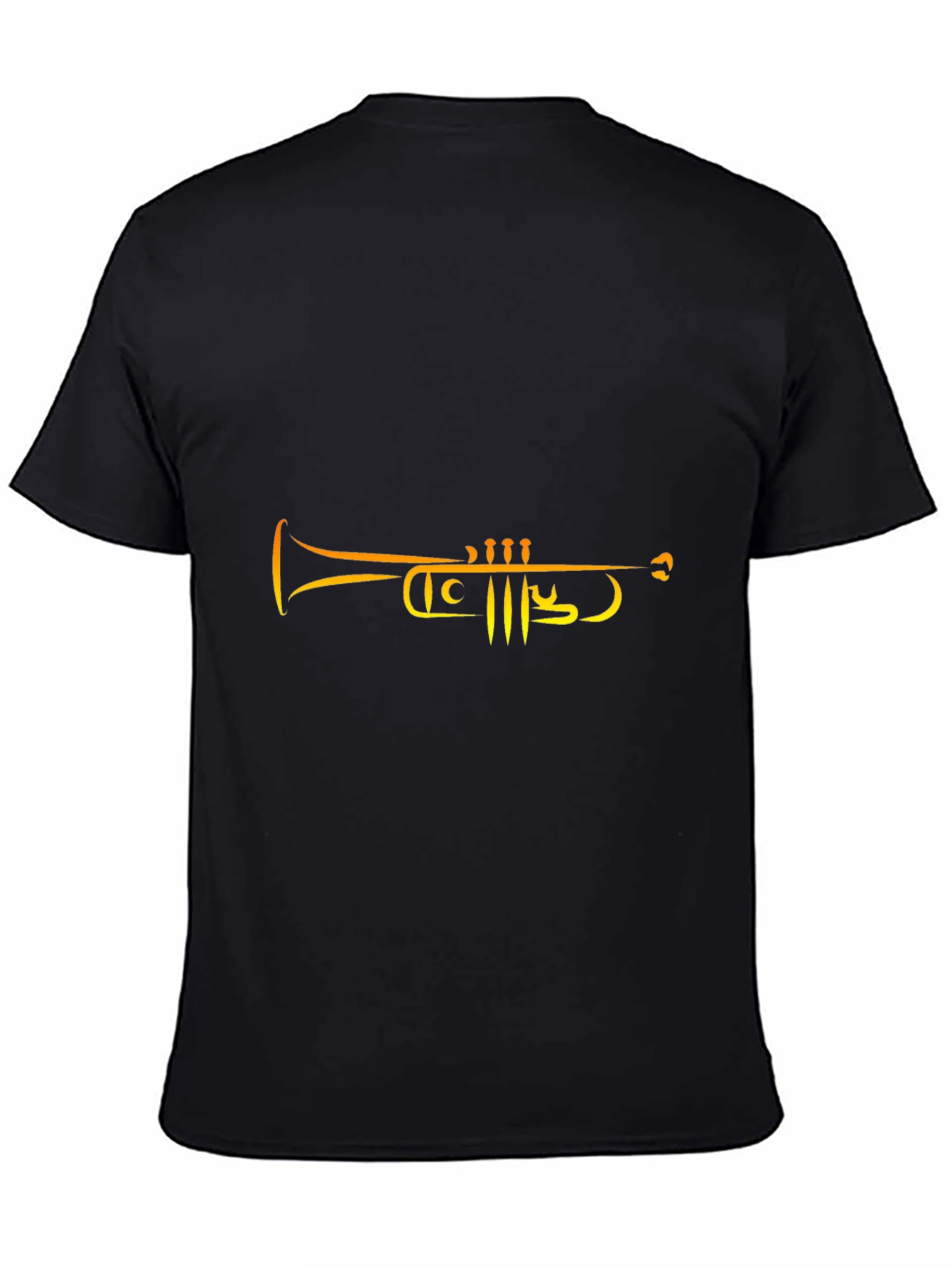 Trumpet Graphic Tee - Stylish Musician T-Shirt