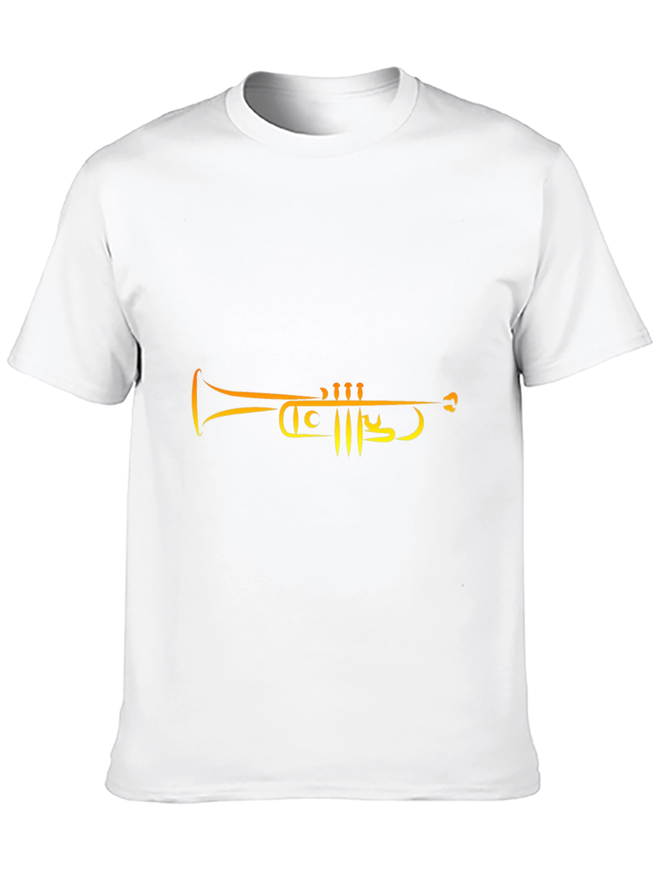 Trumpet Graphic Tee - Stylish Musician T-Shirt