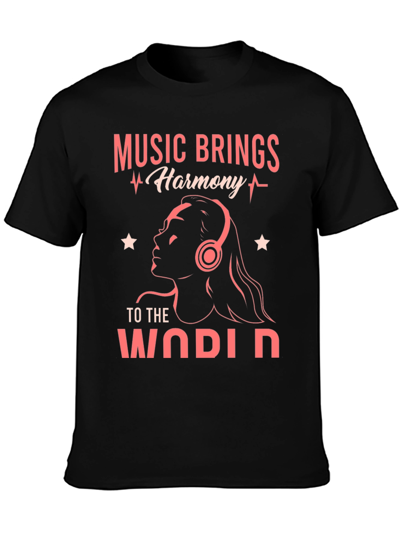 Music Brings Harmony Graphic Tee