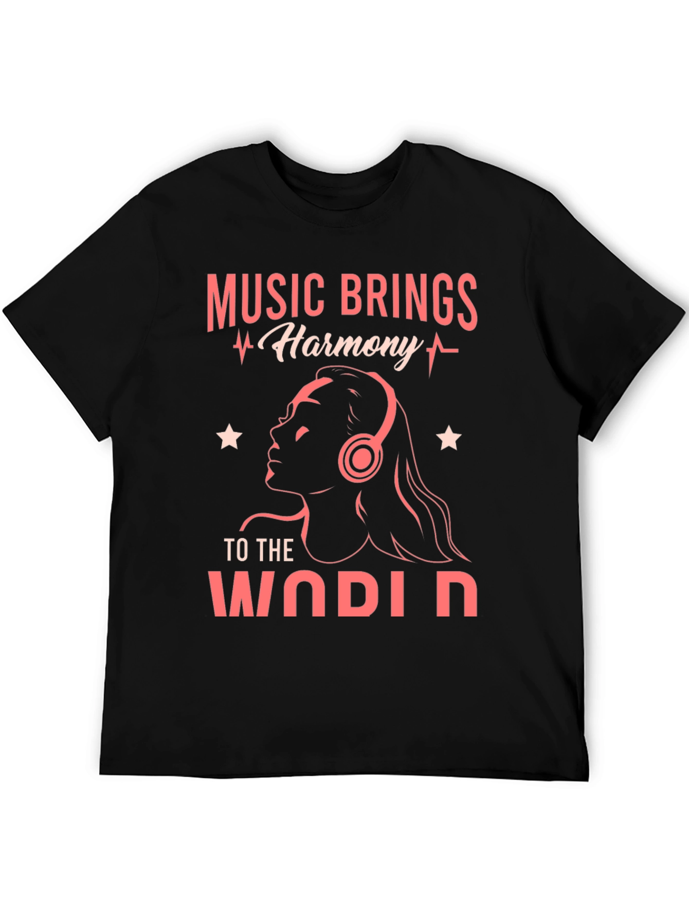 Music Brings Harmony Graphic Tee