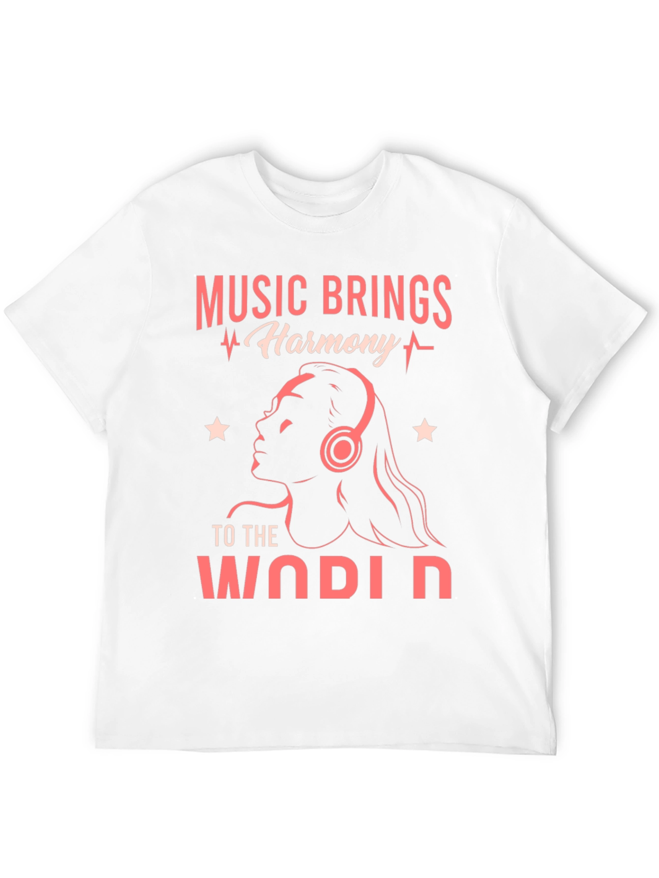 Music Brings Harmony Graphic Tee