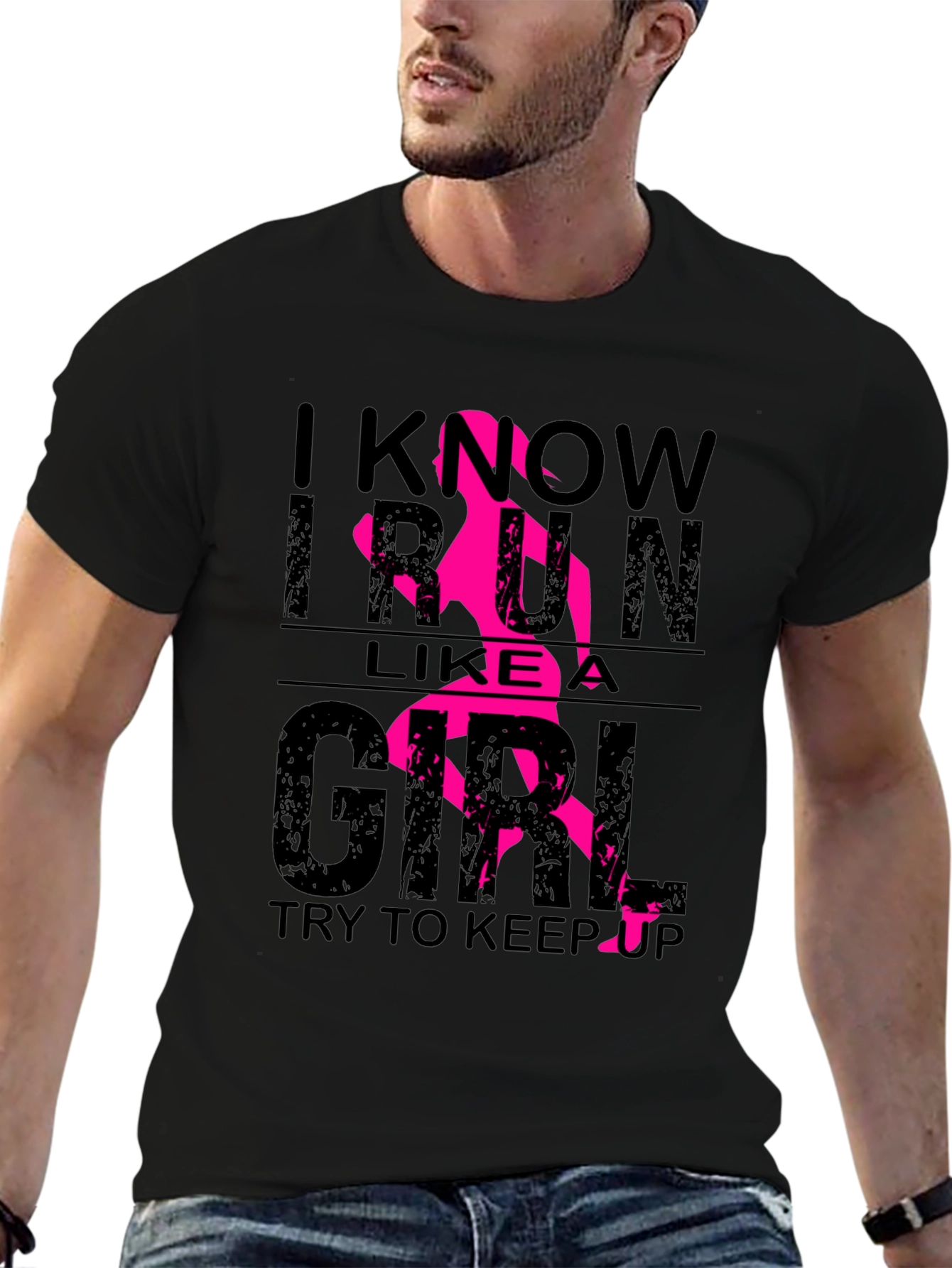 I Know I Run Like a Girl T-Shirt