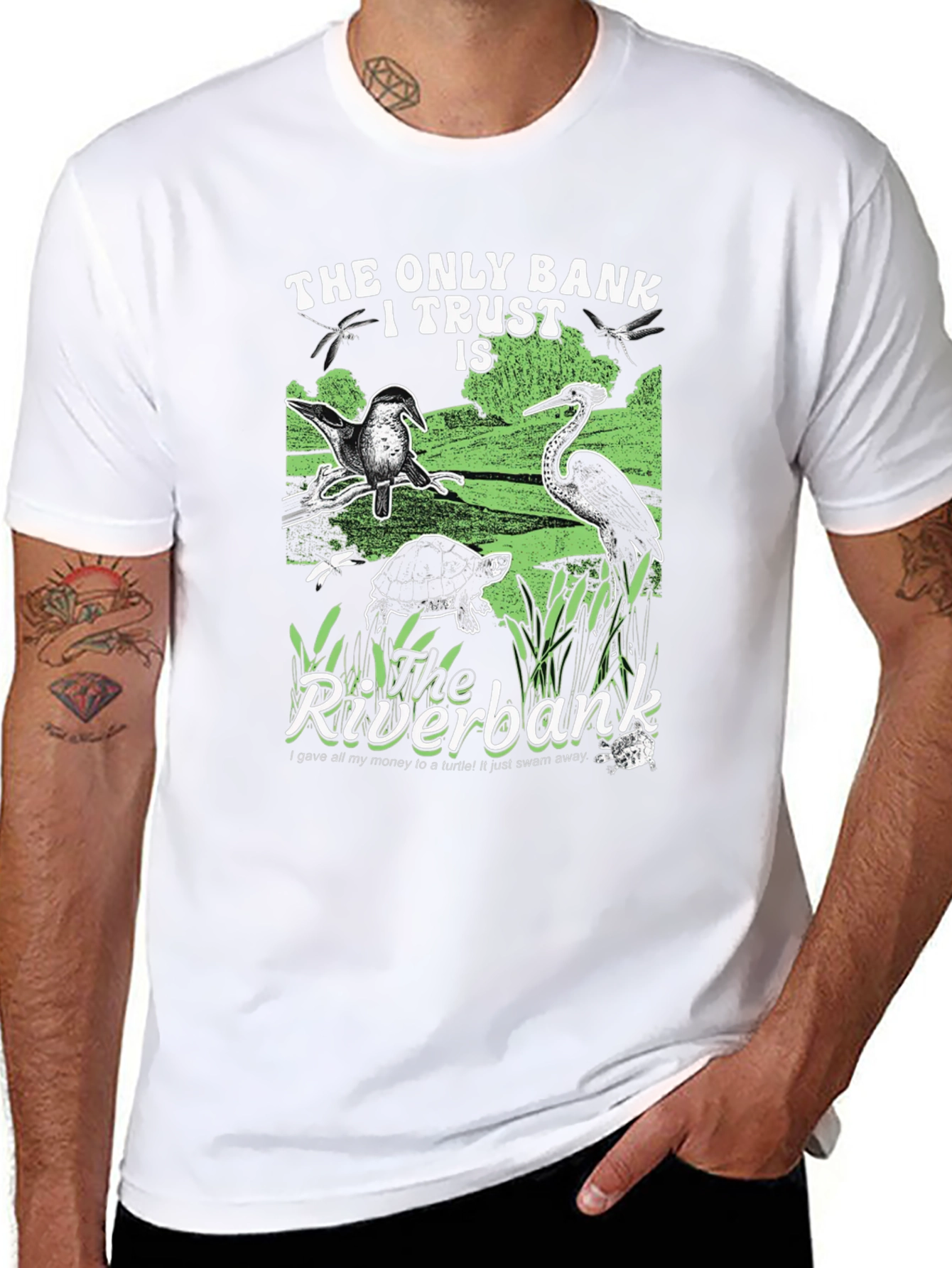 Riverbank Trust T-Shirt - Nature Lover Tee
