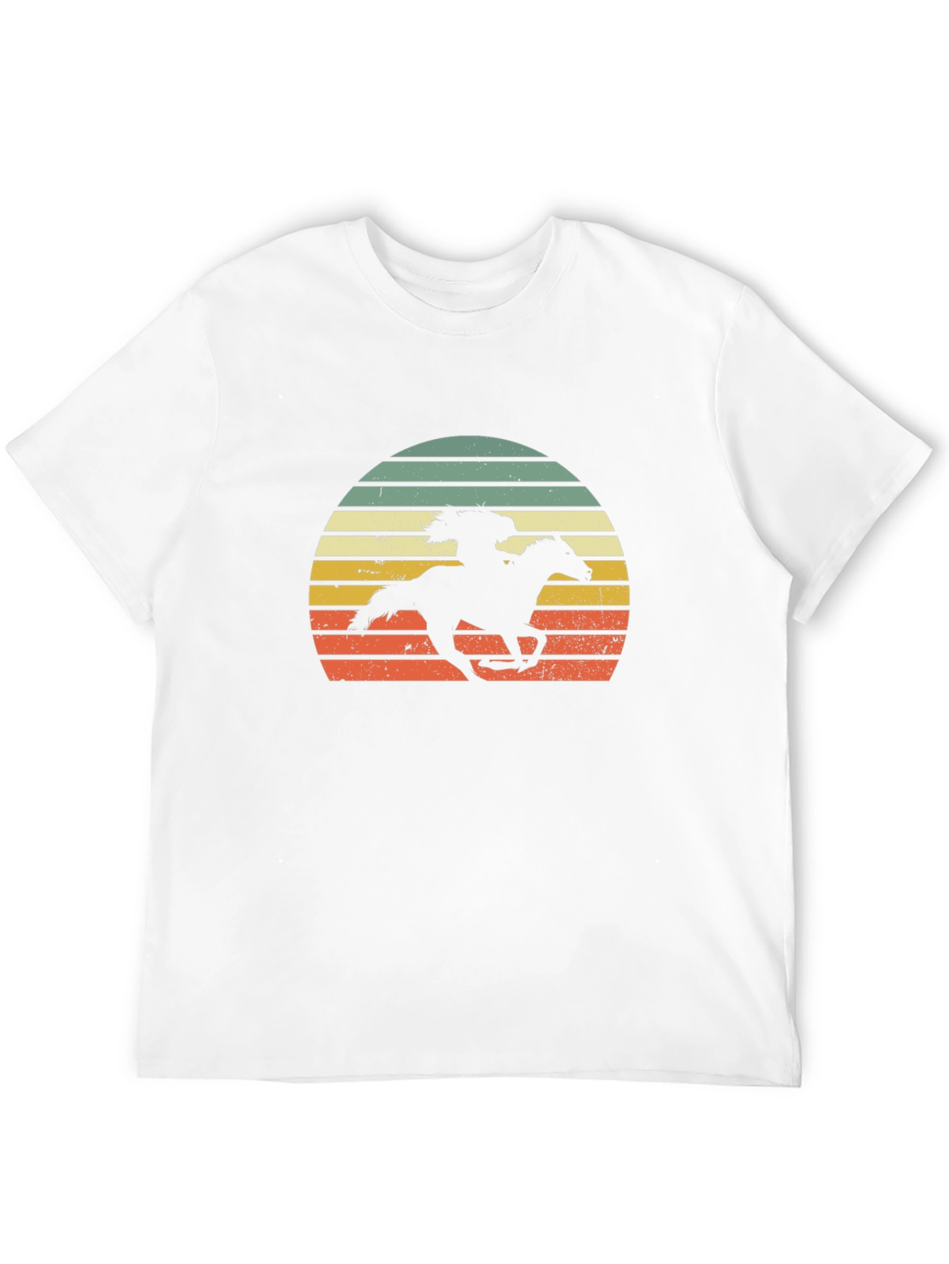 Retro Horse Rider Graphic Tee
