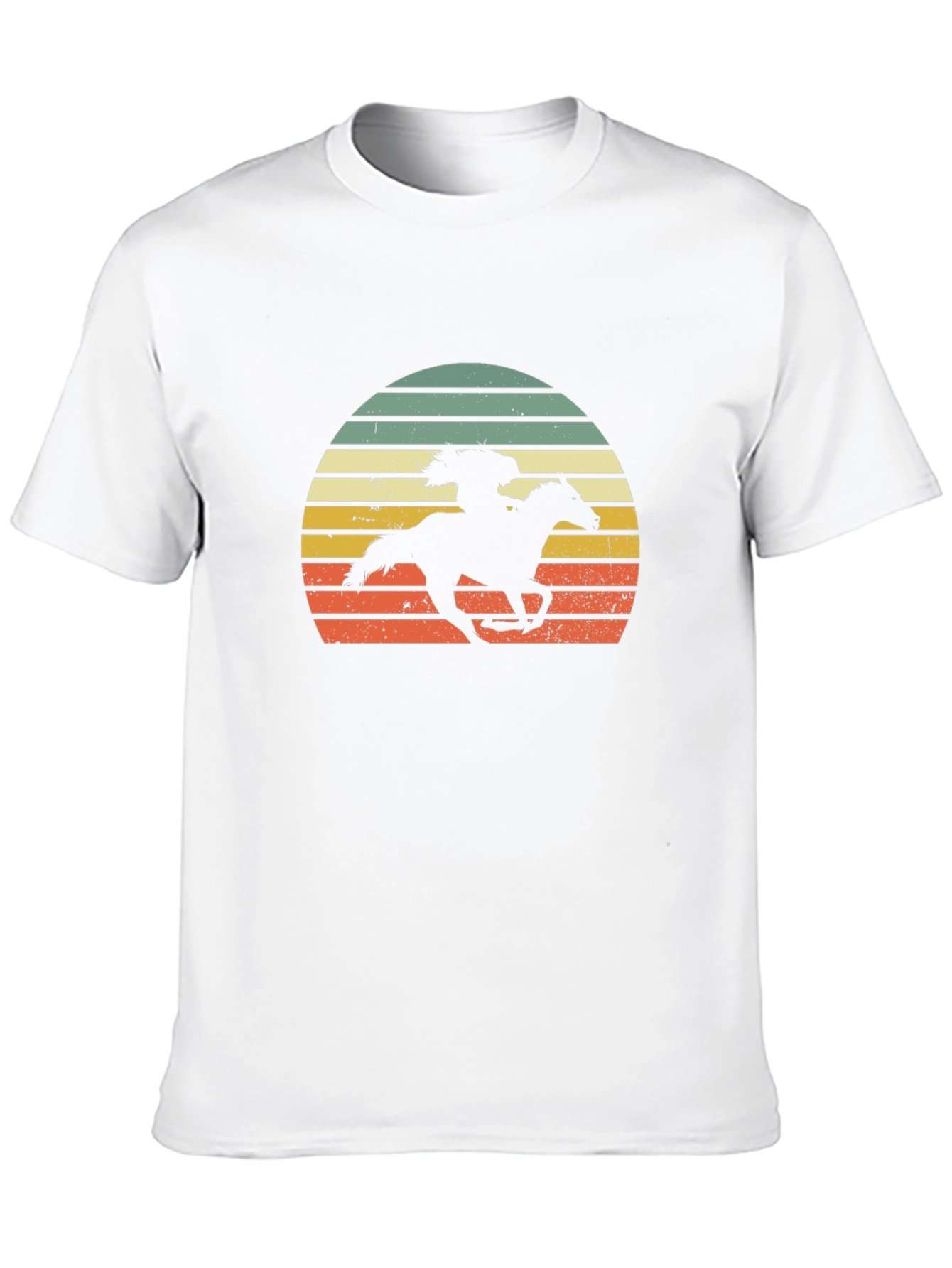 Retro Horse Rider Graphic Tee