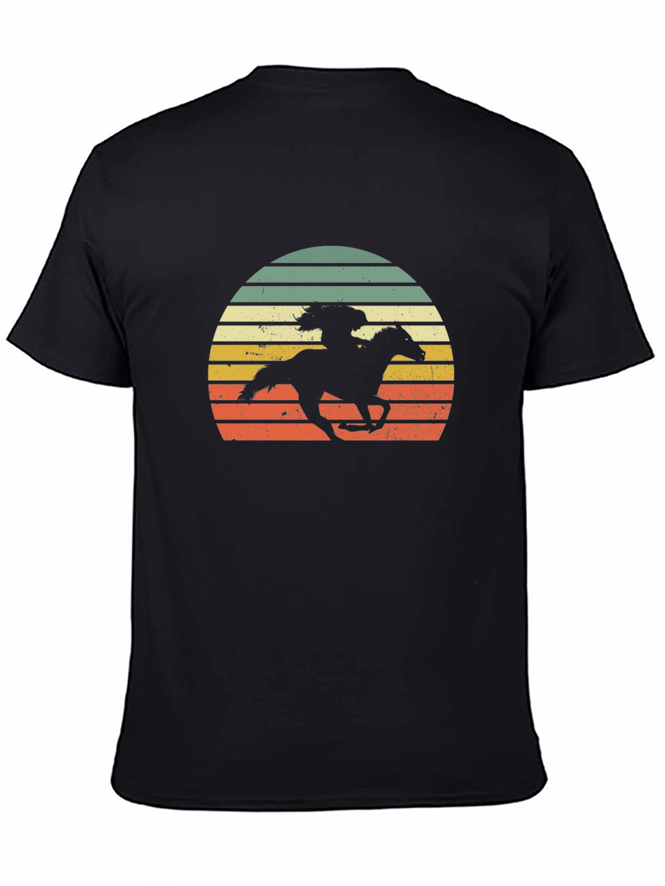 Retro Horse Rider Graphic Tee