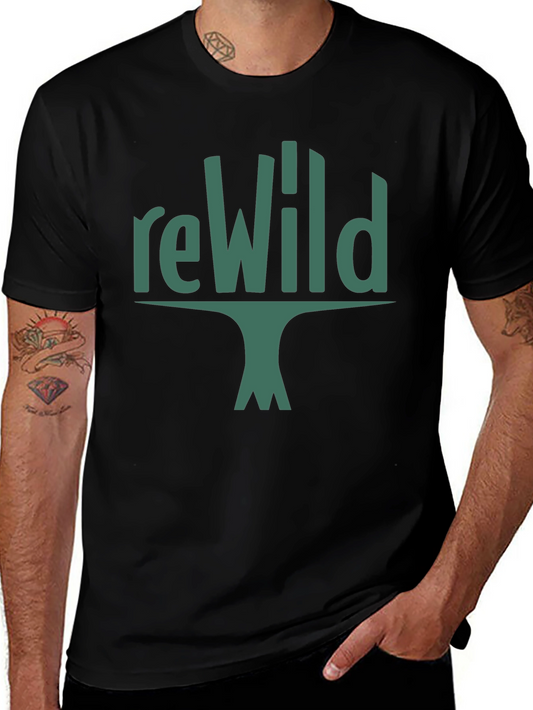 Rewild Tree Graphic Tee - Nature Inspired