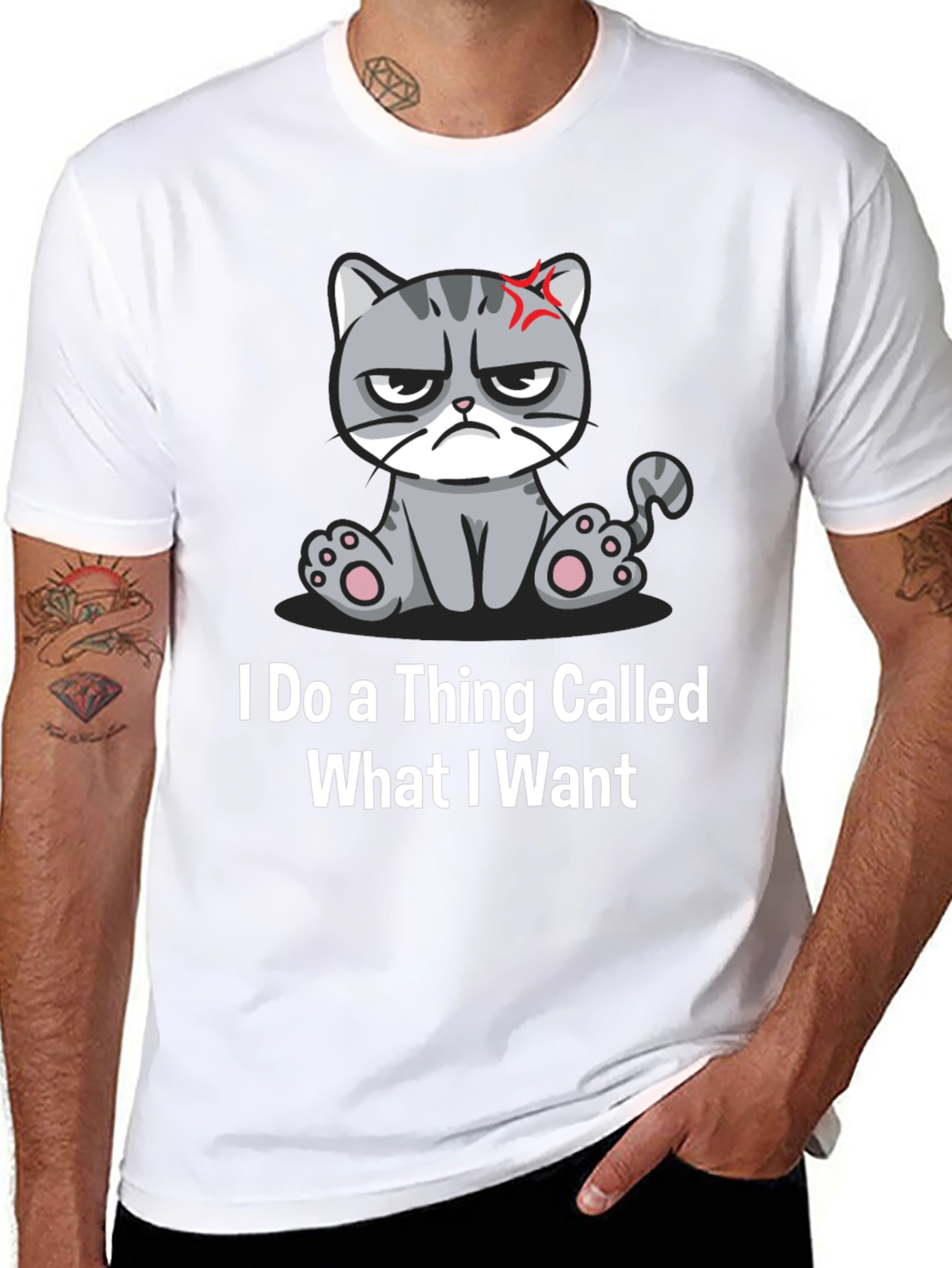 Grumpy Cat T-Shirt - I Do What I Want