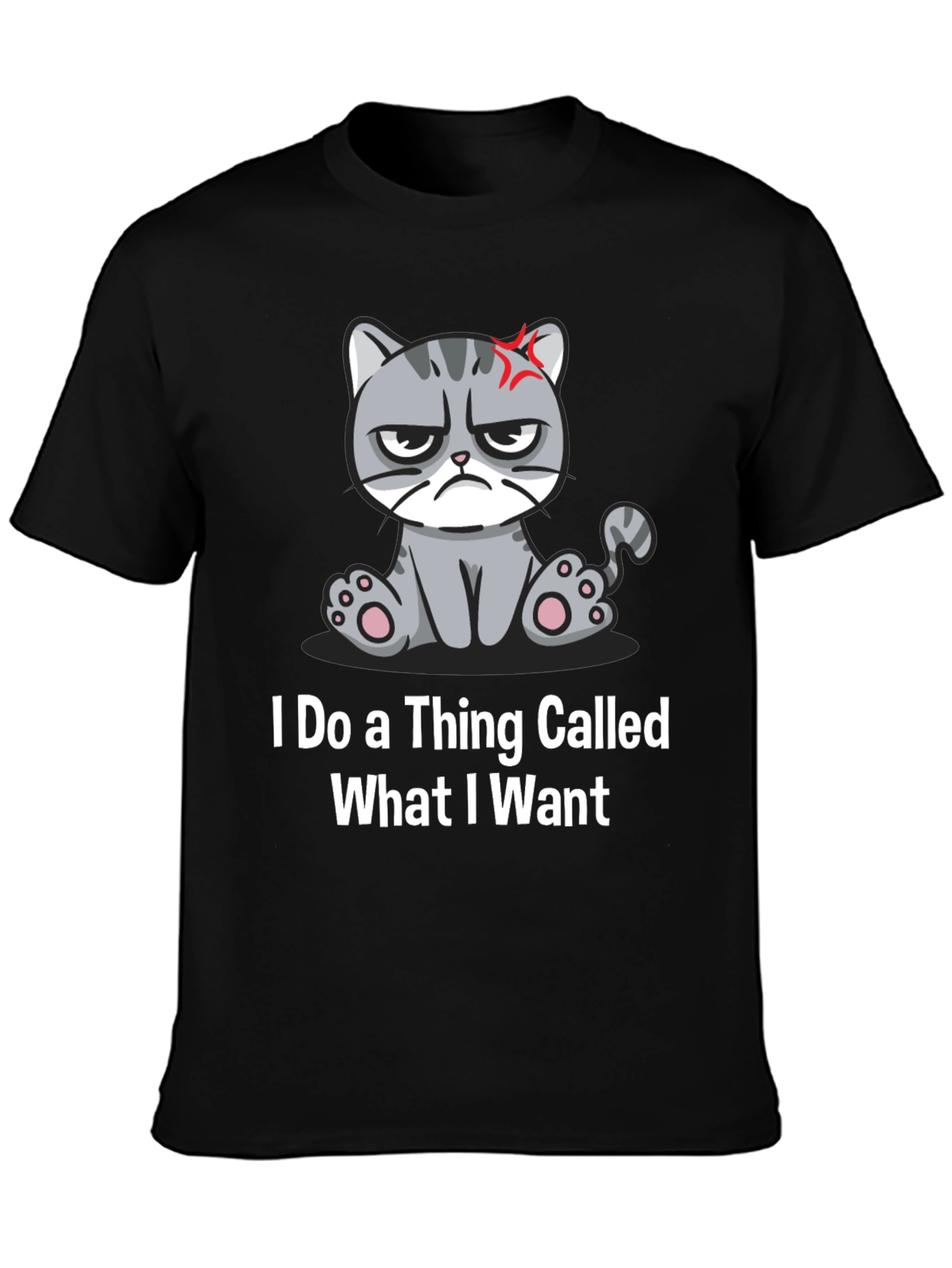 Grumpy Cat T-Shirt - I Do What I Want