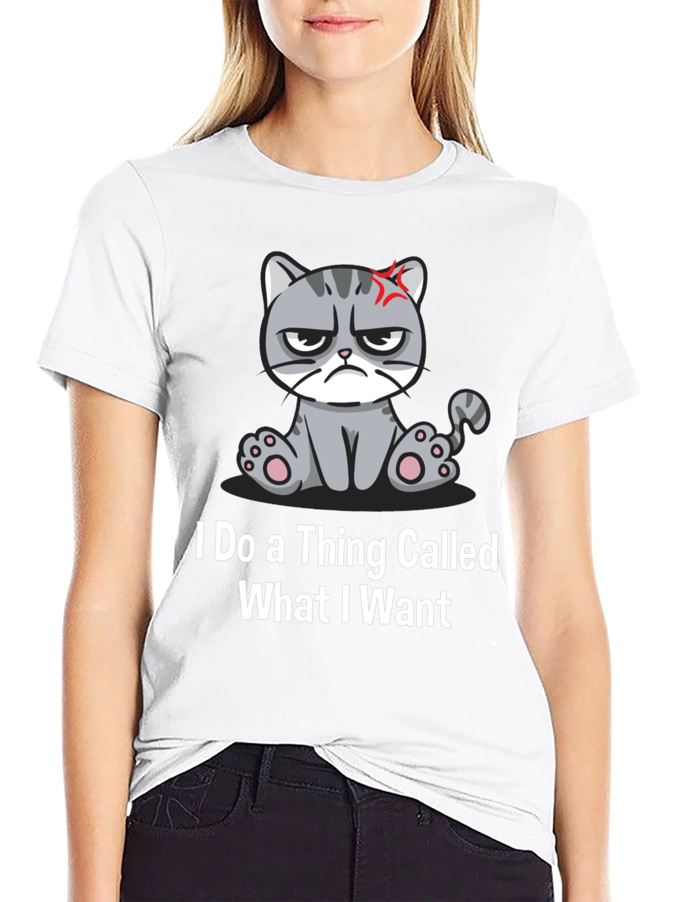 Grumpy Cat T-Shirt - I Do What I Want