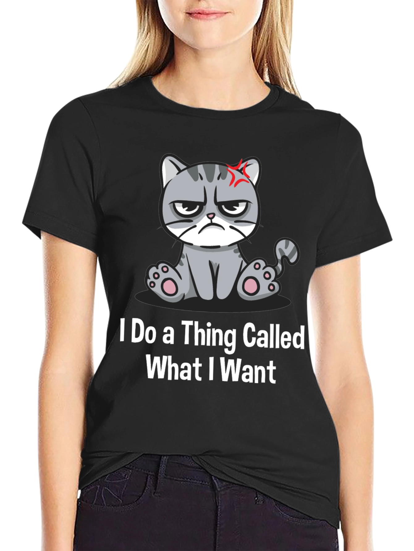 Grumpy Cat T-Shirt - I Do What I Want