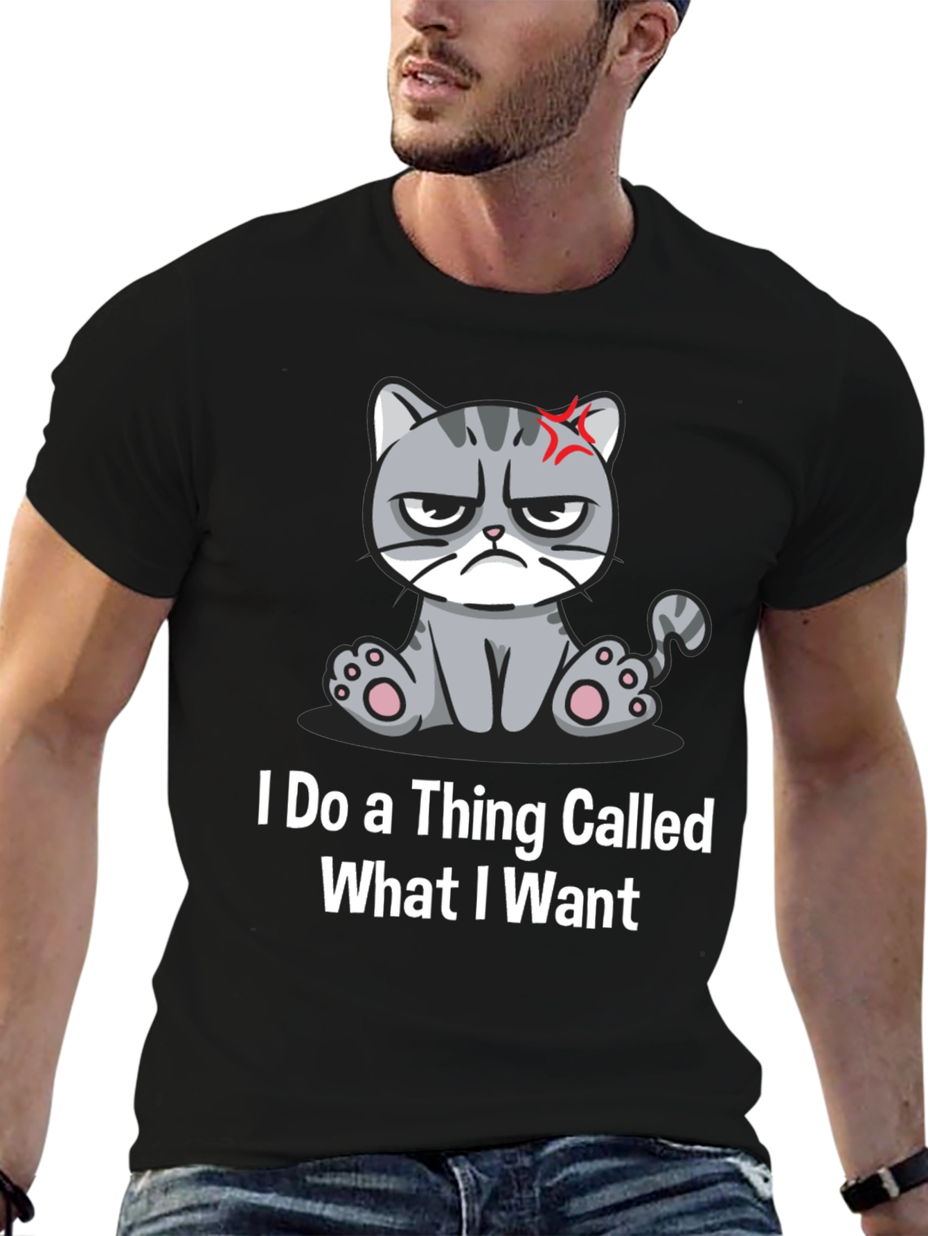 Grumpy Cat T-Shirt - I Do What I Want