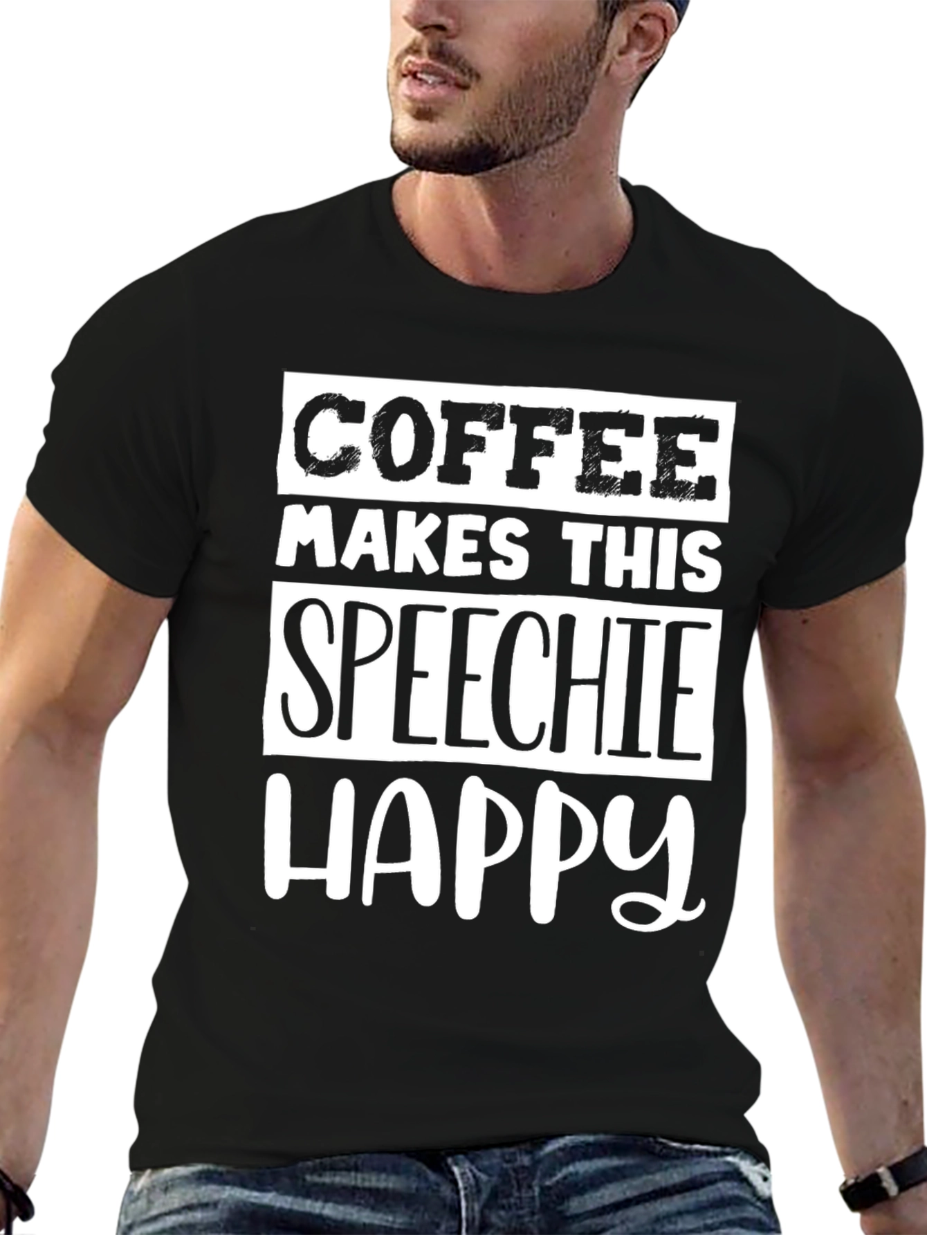 Coffee Makes This Speechie Happy - Graphic Tee