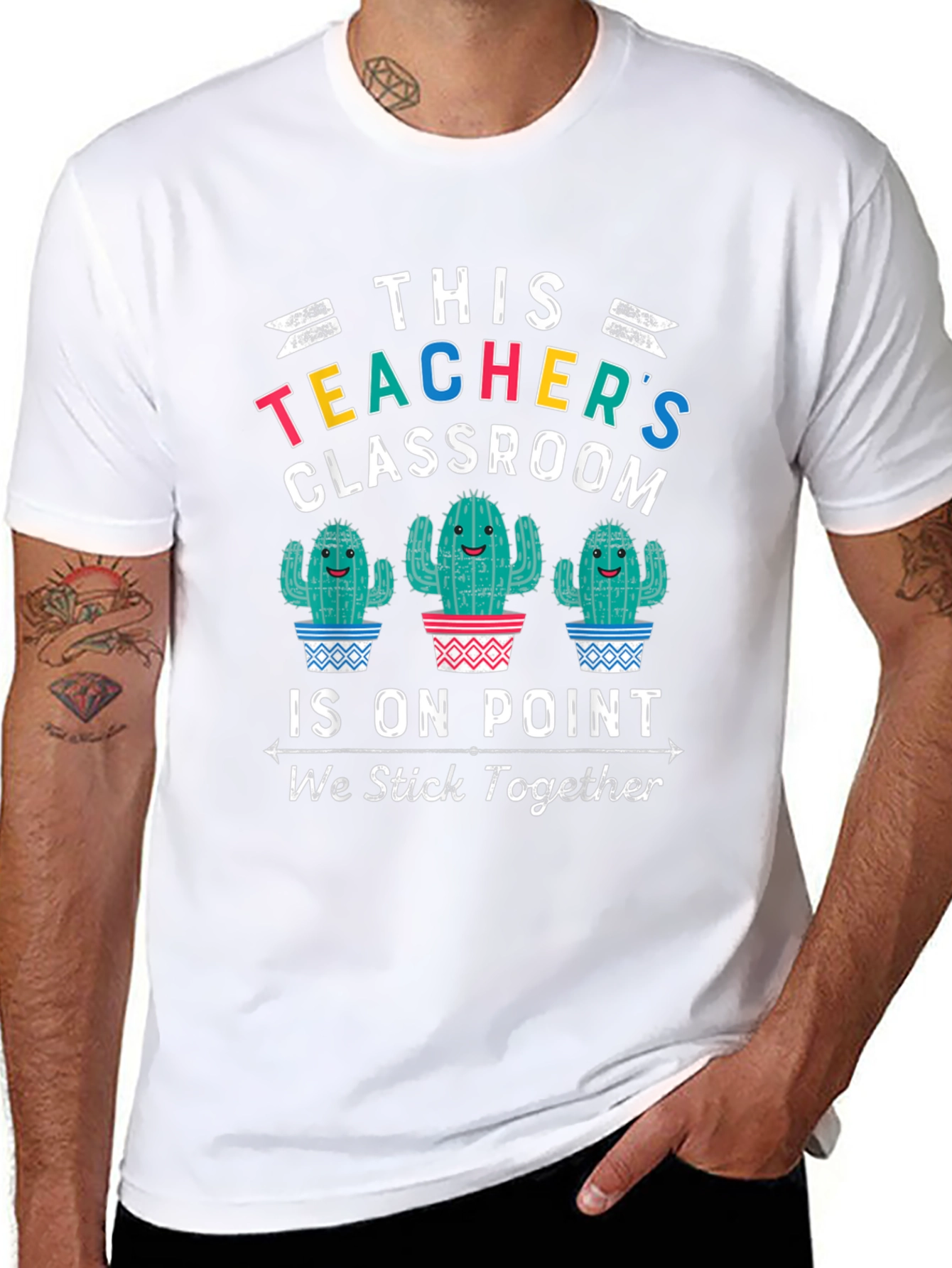 Teachers Classroom On Point Graphic T-Shirt