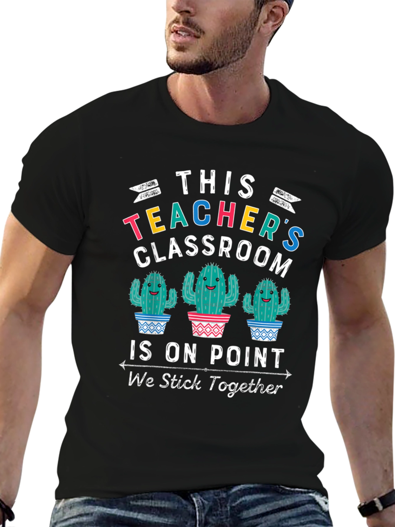 Teachers Classroom On Point Graphic T-Shirt