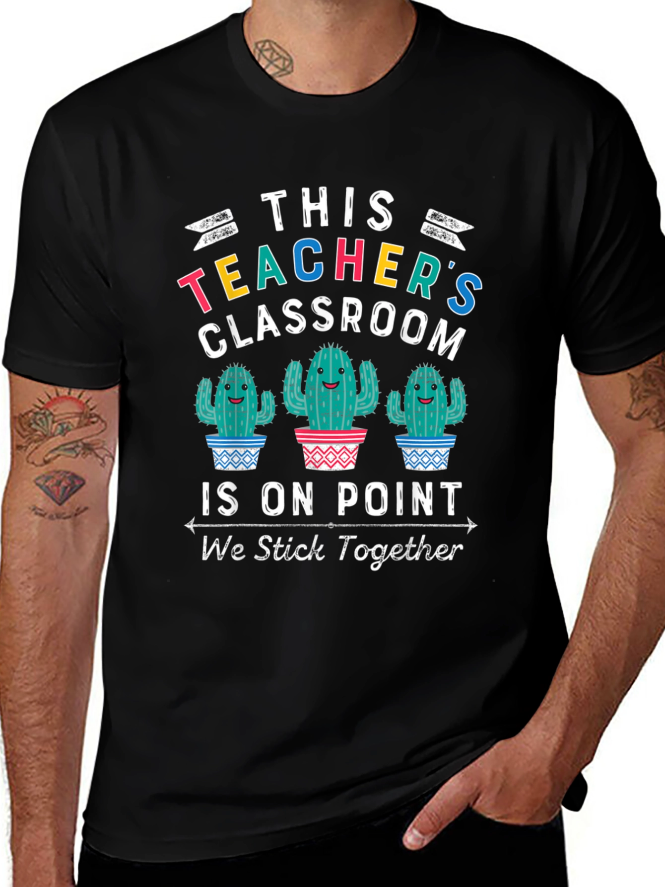 Teachers Classroom On Point Graphic T-Shirt