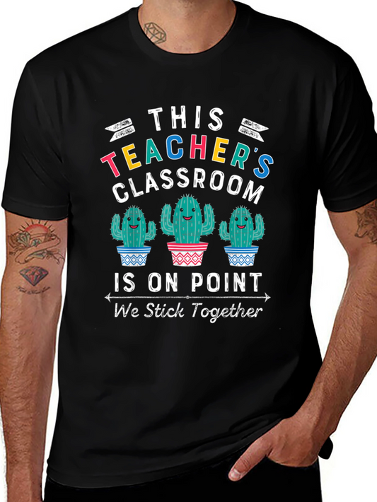 Teachers Classroom On Point Graphic T-Shirt