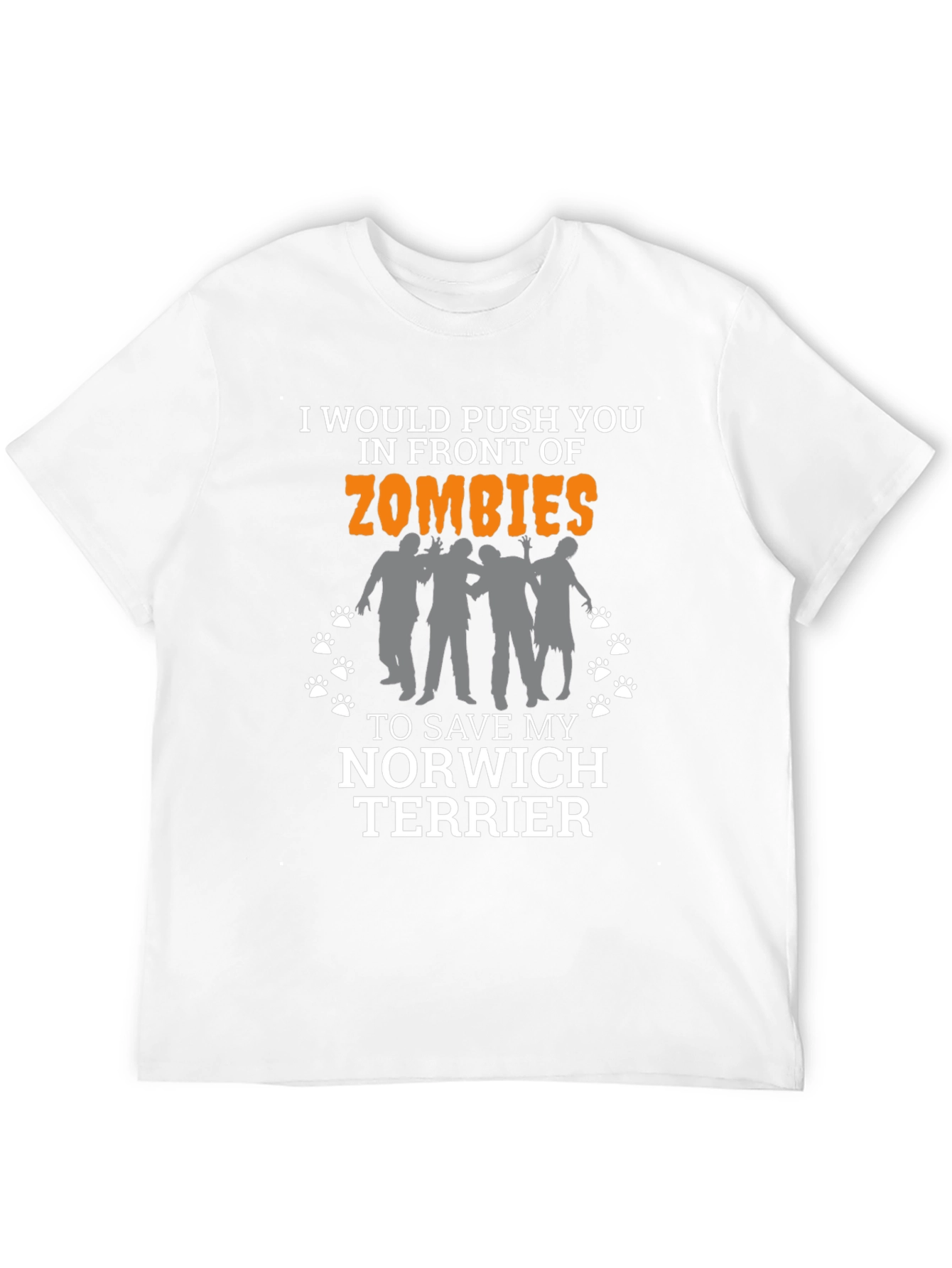 Zombie Norwich Terrier T-Shirt
