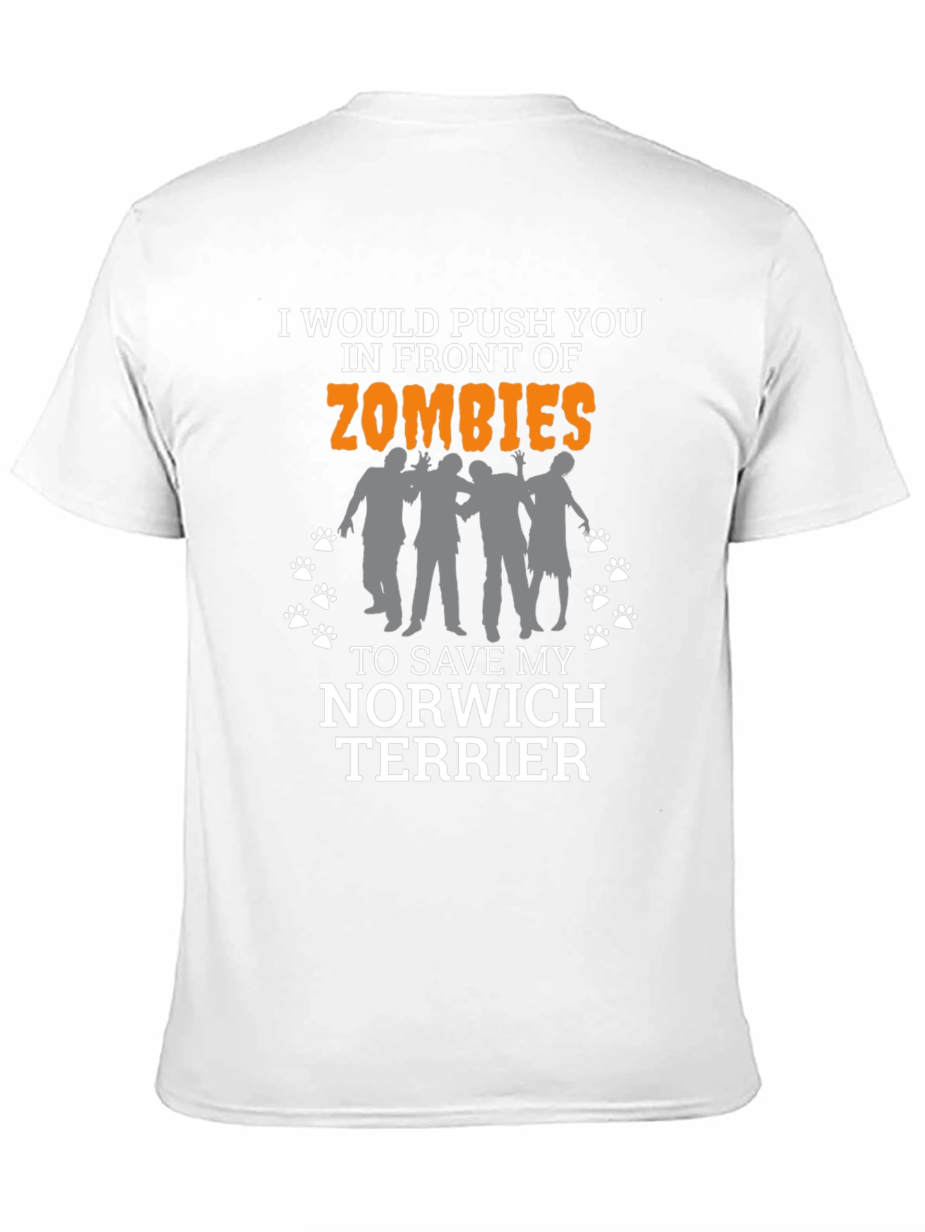 Zombie Norwich Terrier T-Shirt