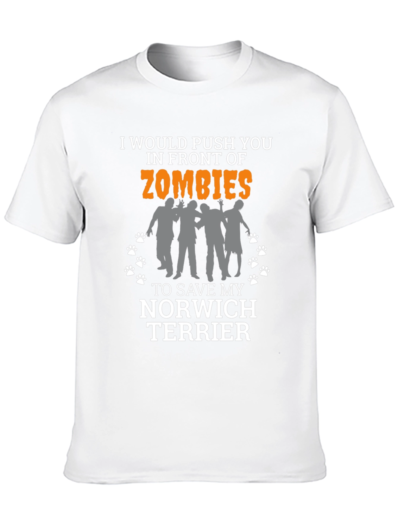 Zombie Norwich Terrier T-Shirt