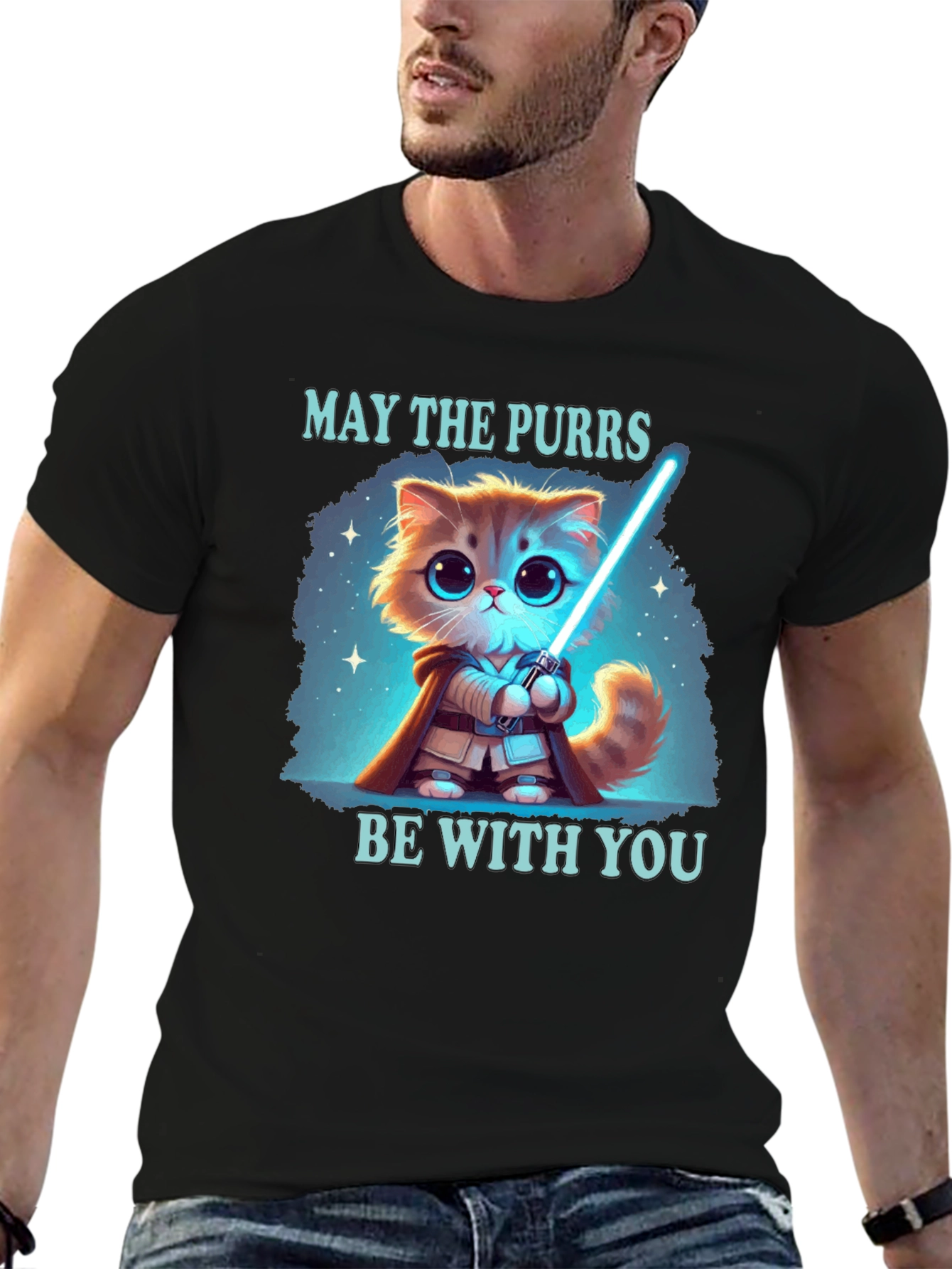 May The Purrs Be With You T-Shirt