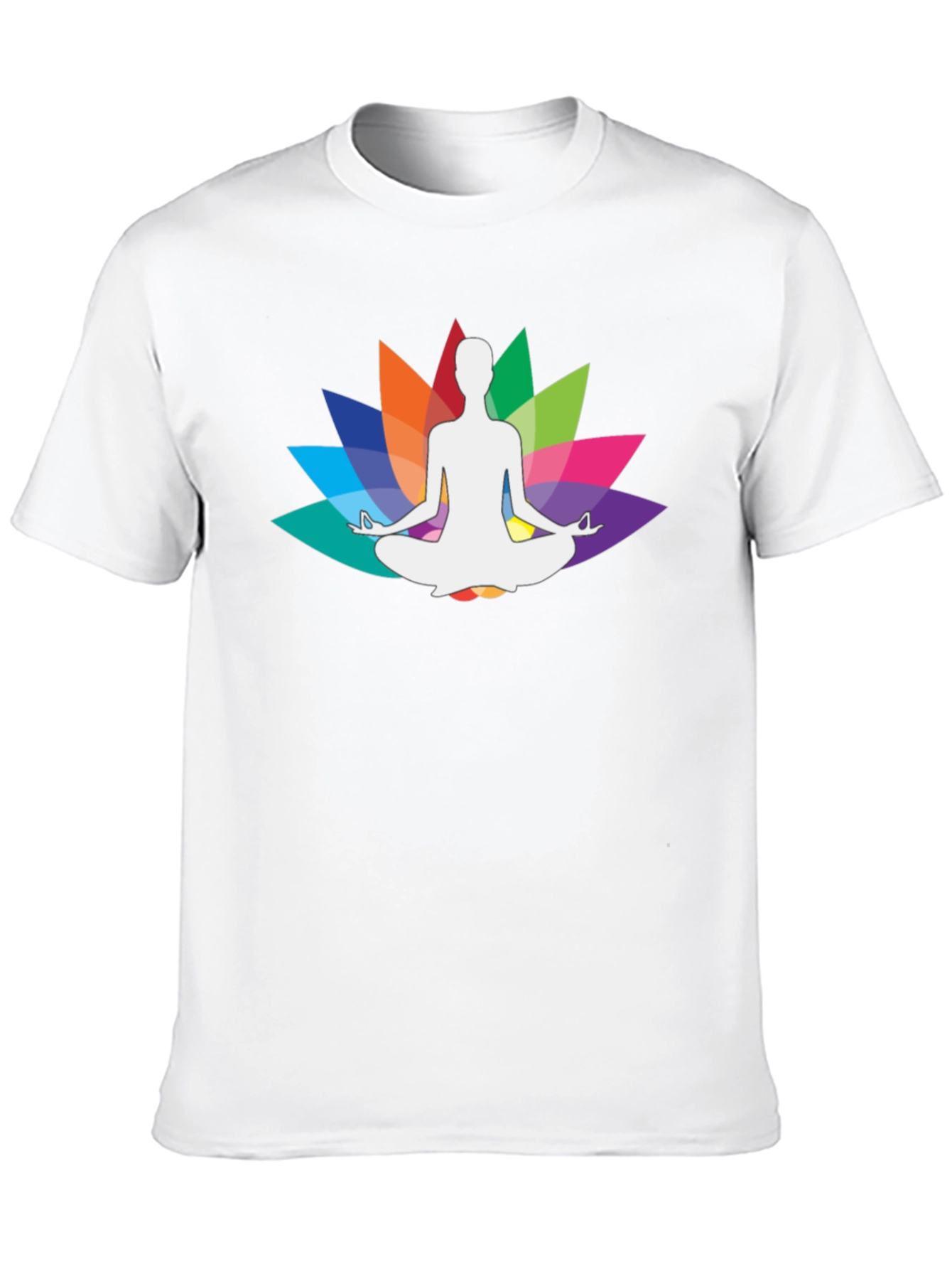 Yoga Lotus Meditation Graphic Tee