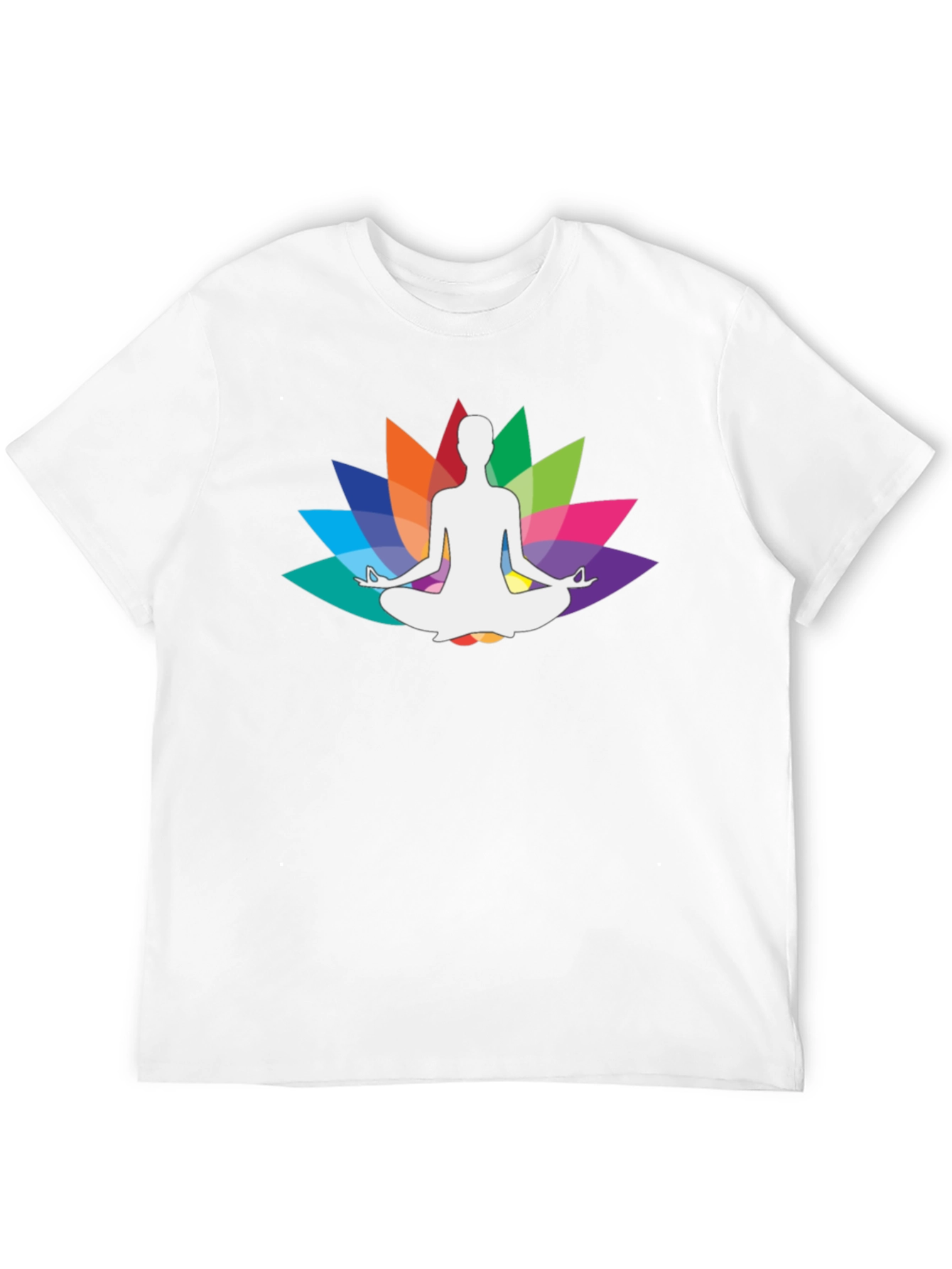 Yoga Lotus Meditation Graphic Tee