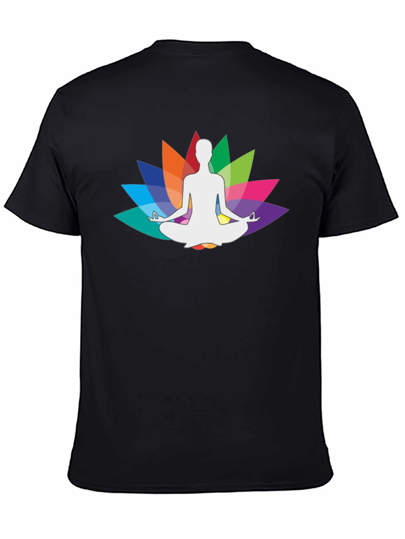 Yoga Lotus Meditation Graphic Tee