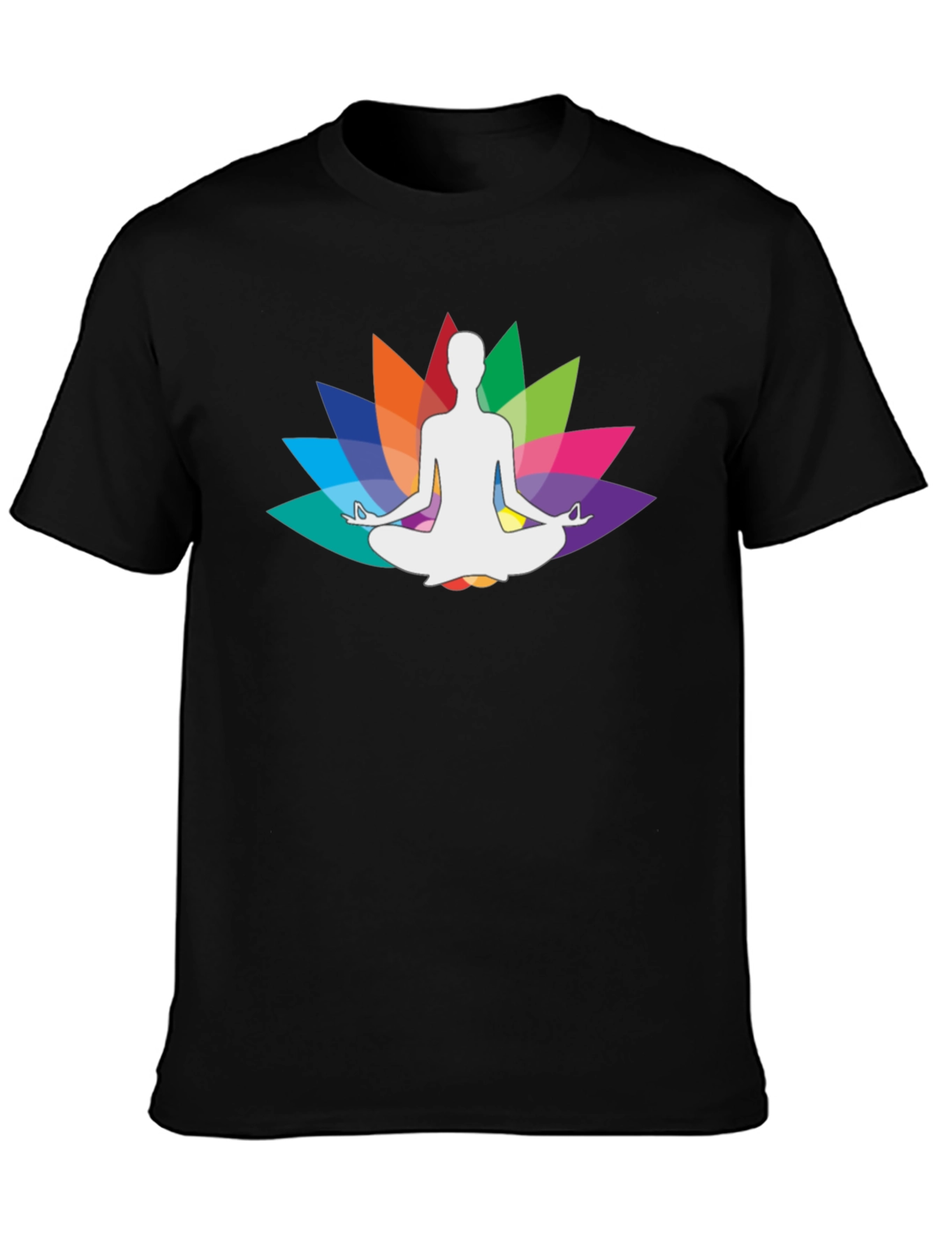 Yoga Lotus Meditation Graphic Tee