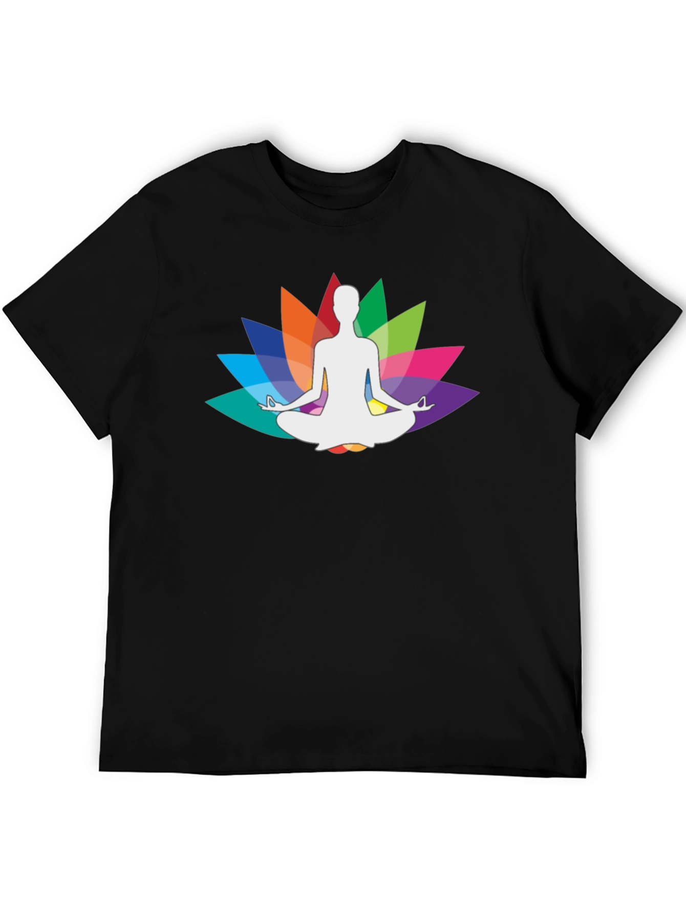 Yoga Lotus Meditation Graphic Tee