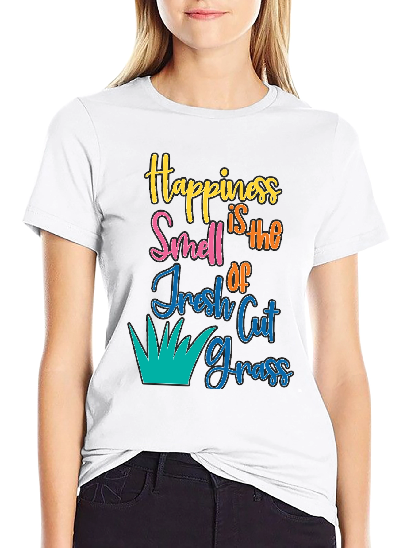 Happiness is Fresh Cut Grass T-Shirt