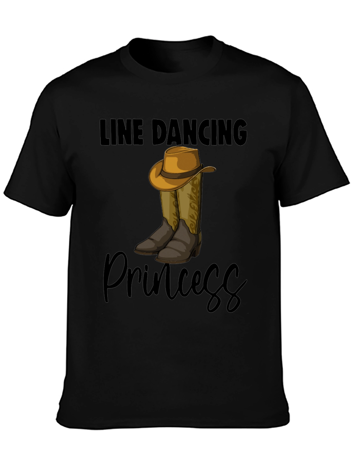Line Dancing Princess Graphic Tee
