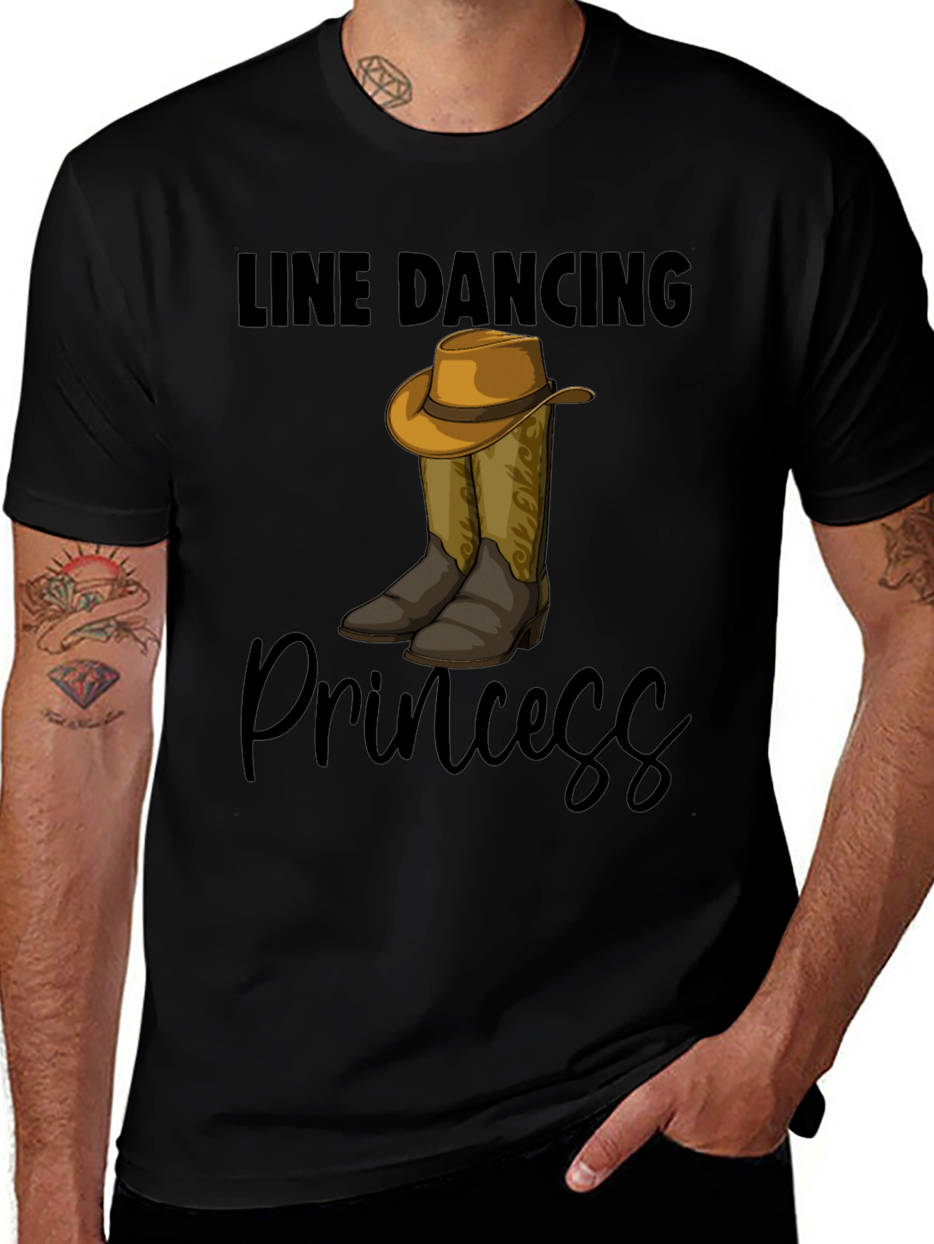 Line Dancing Princess Graphic Tee