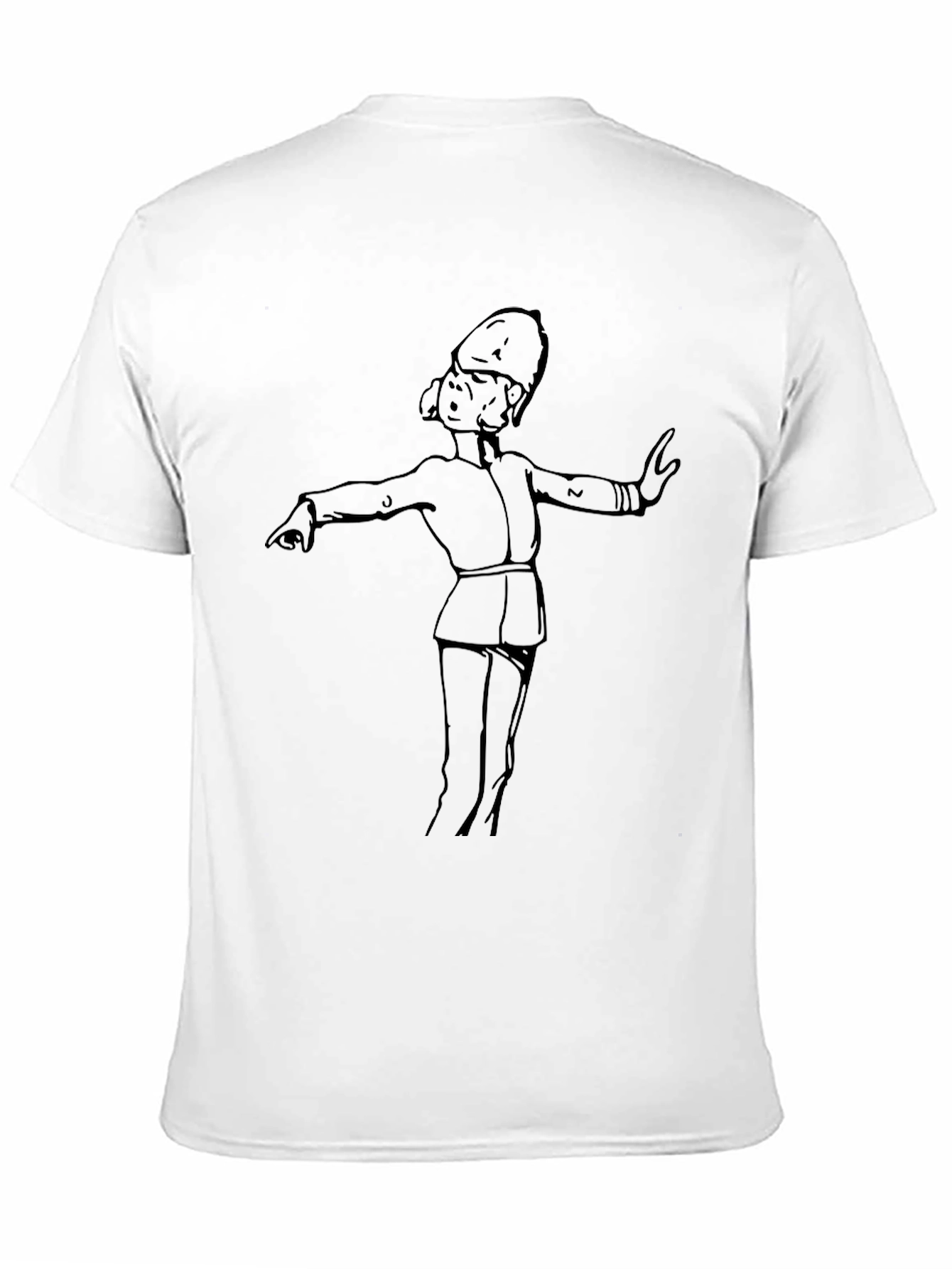 Novelty Cartoon Character Graphic T-Shirt