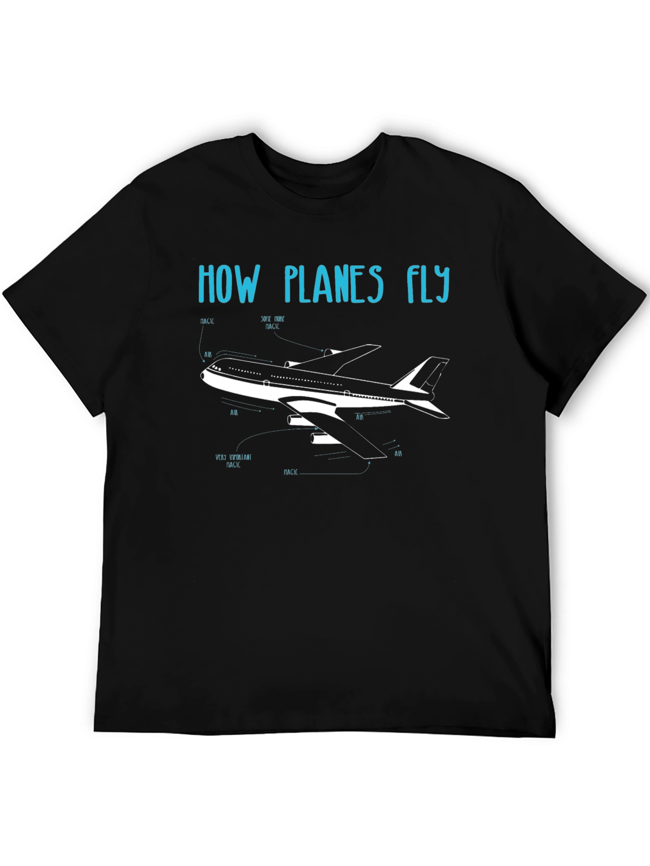 How Planes Fly Graphic T-Shirt