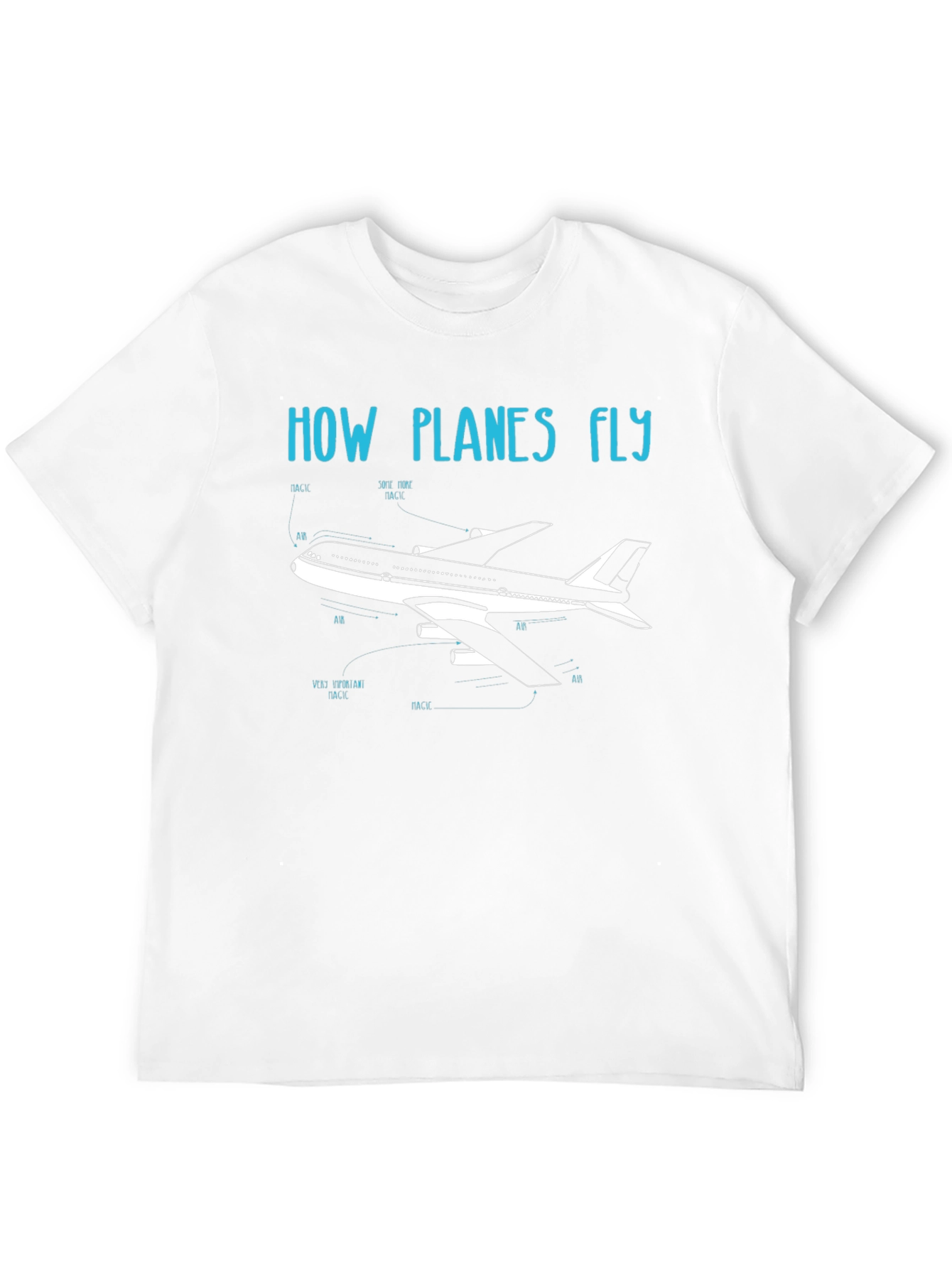 How Planes Fly Graphic T-Shirt