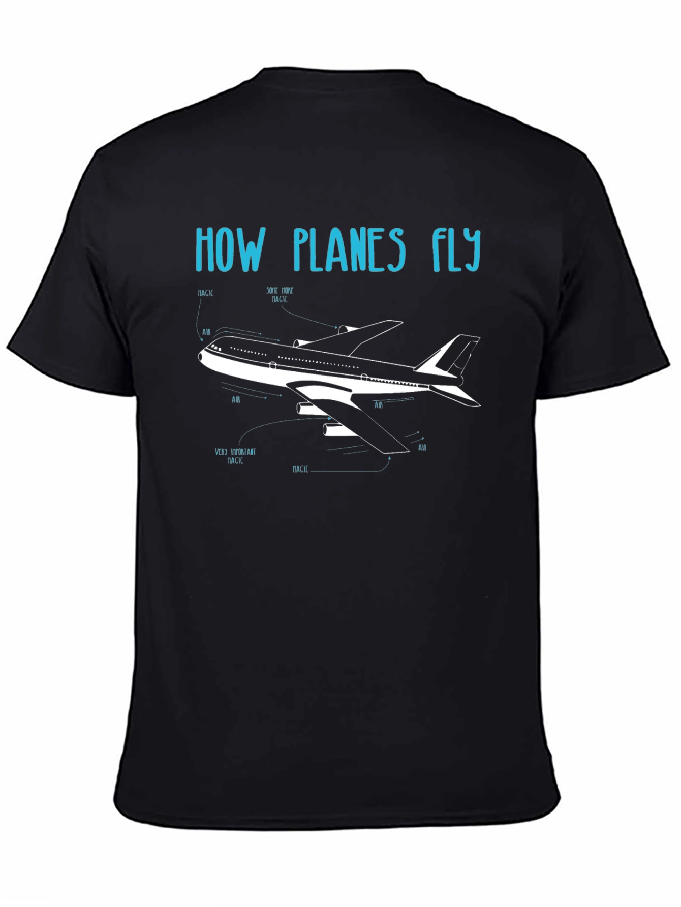 How Planes Fly Graphic T-Shirt