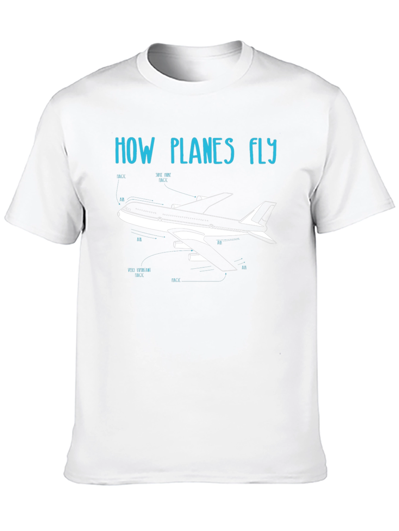How Planes Fly Graphic T-Shirt