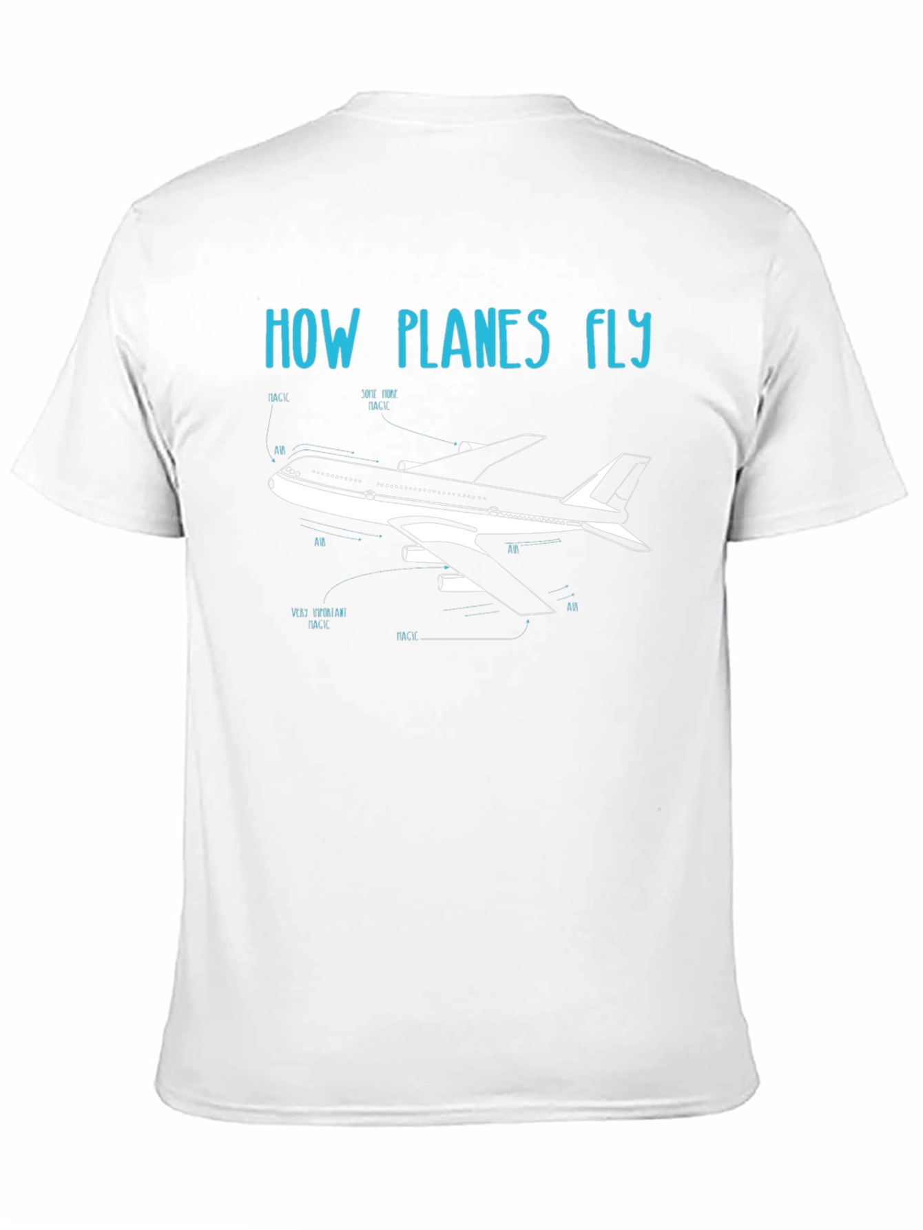 How Planes Fly Graphic T-Shirt