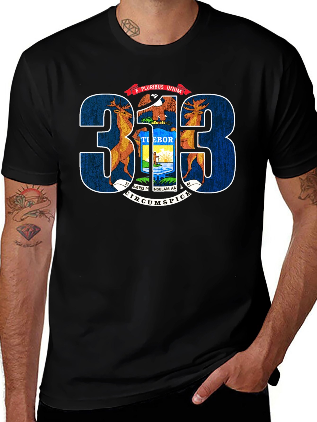 Michigan 313 T-Shirt