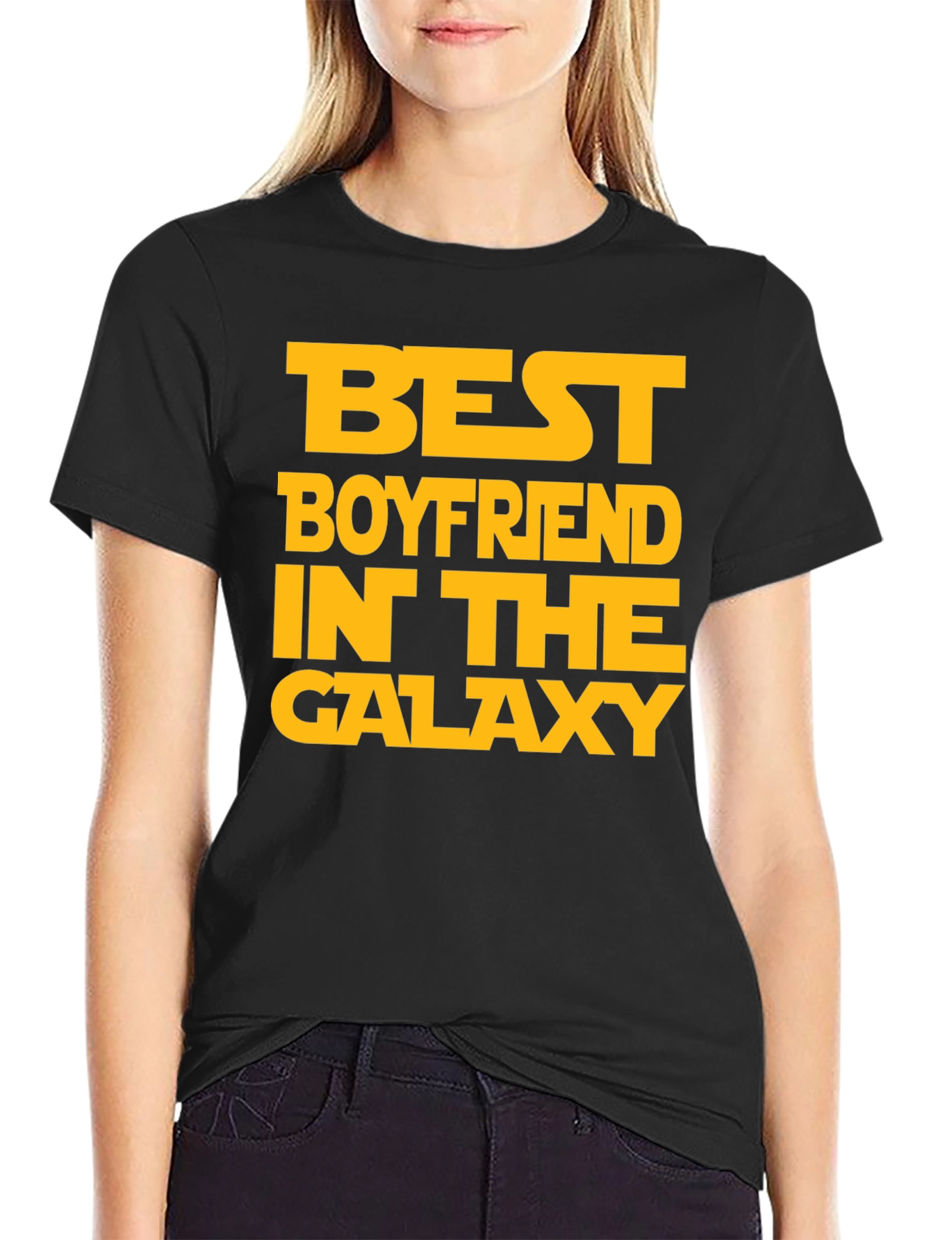 Best Boyfriend in the Galaxy Graphic Tee