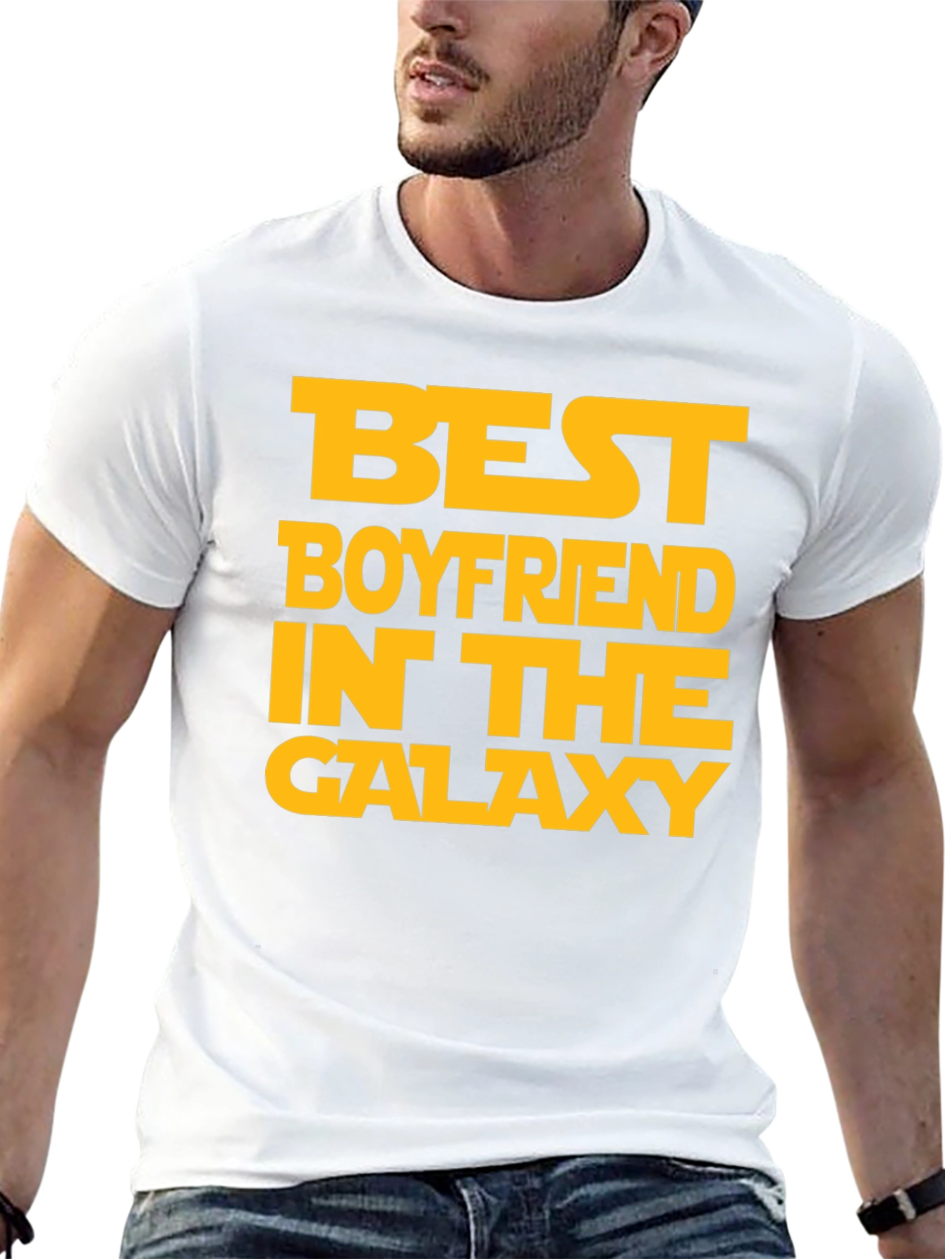 Best Boyfriend in the Galaxy Graphic Tee