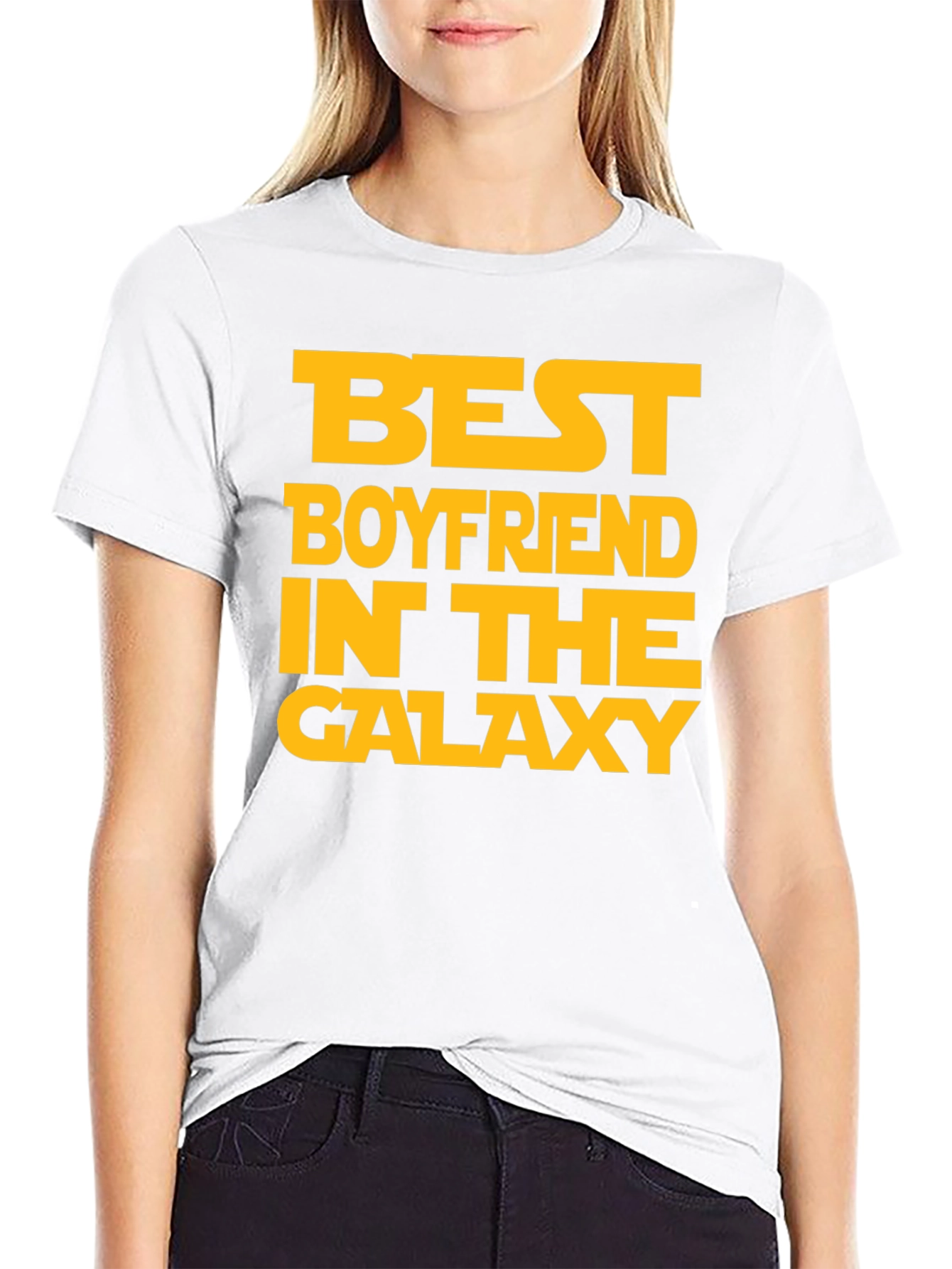 Best Boyfriend in the Galaxy Graphic Tee