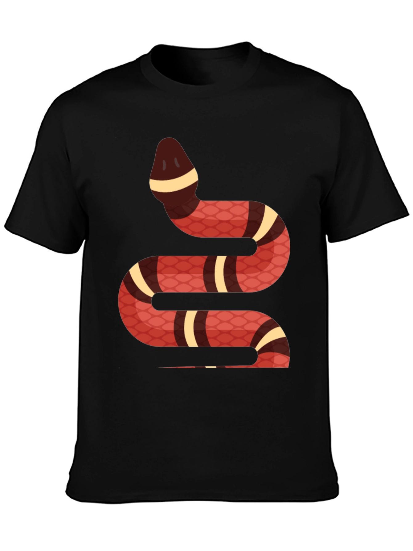 Snake Graphic Tee - Stylish Animal Print T-Shirt