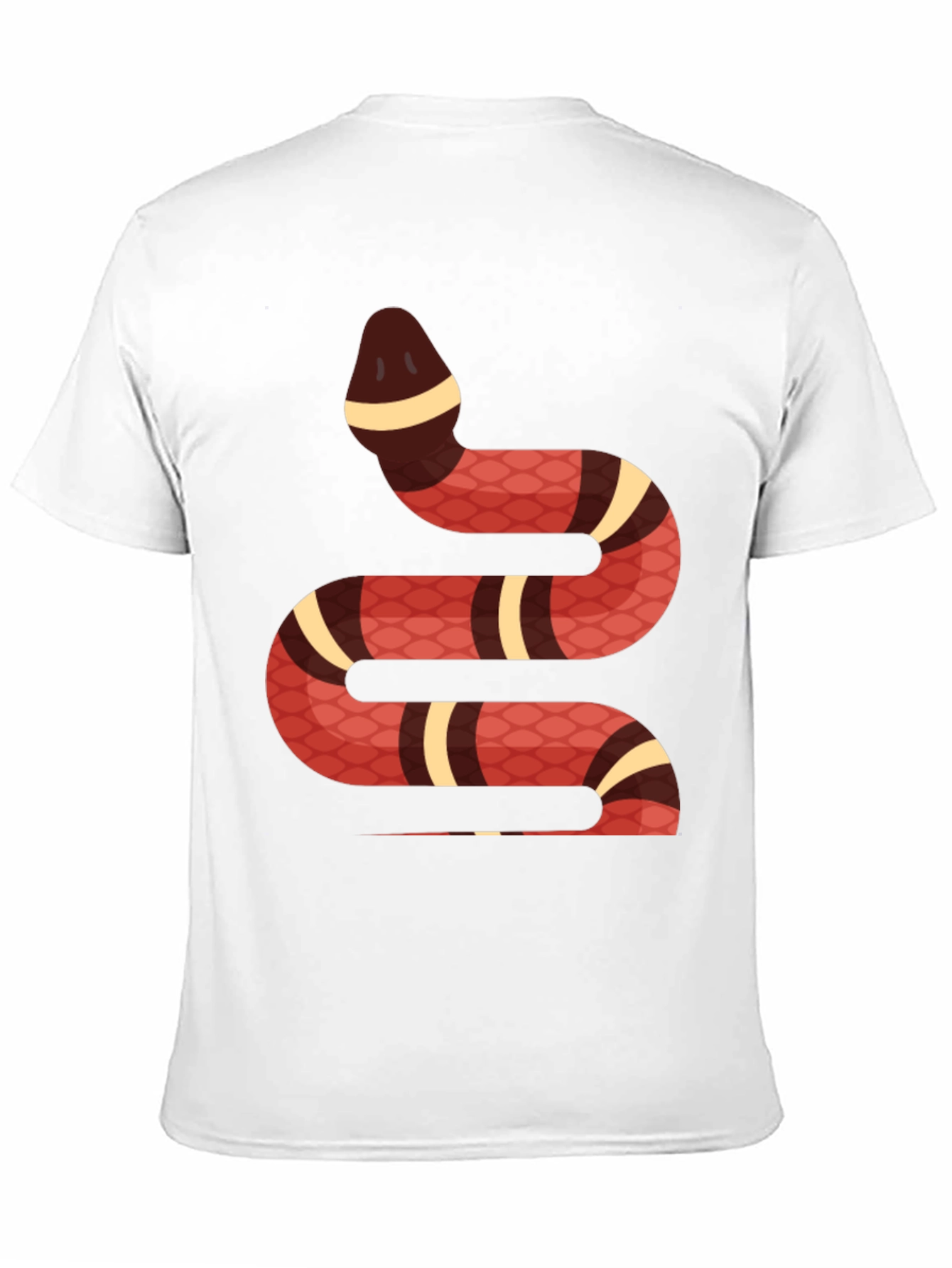 Snake Graphic Tee - Stylish Animal Print T-Shirt