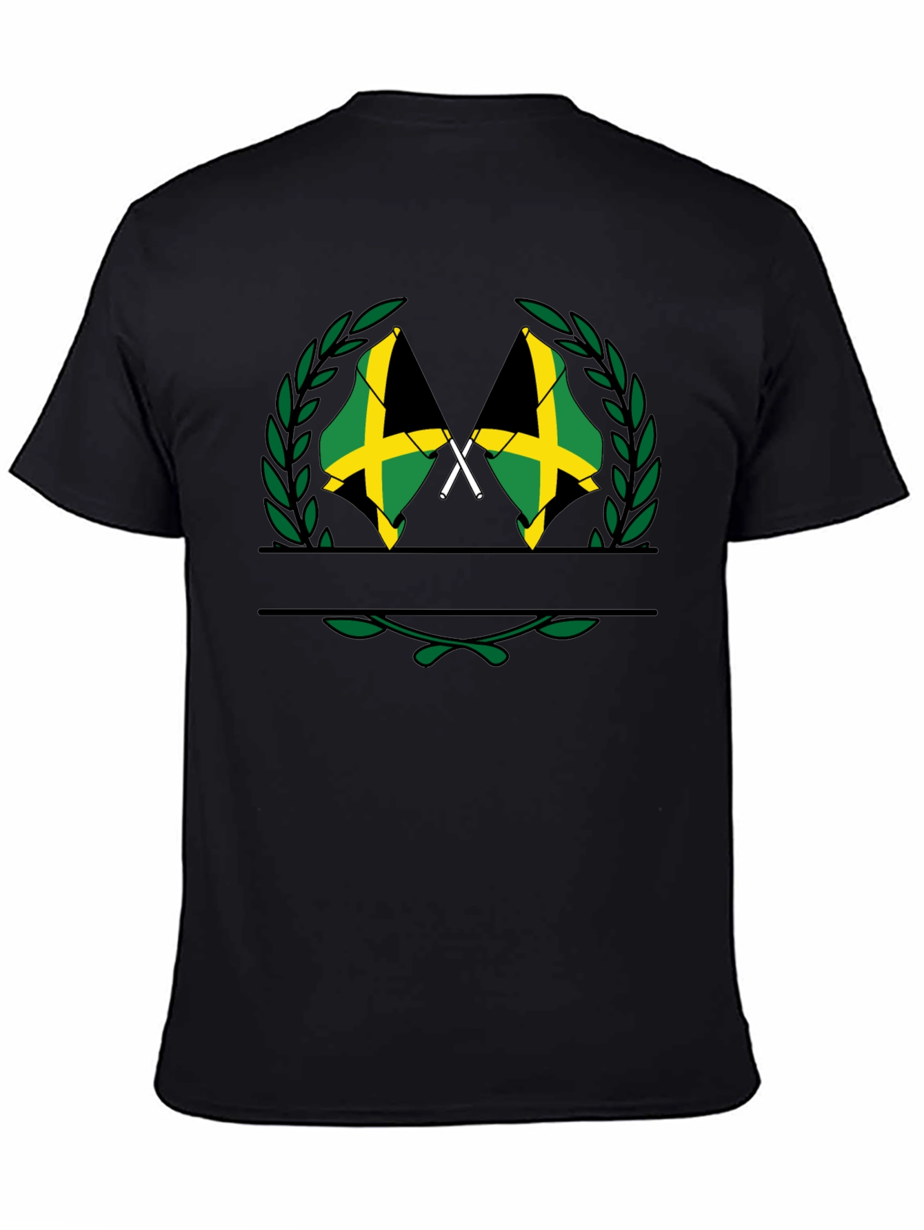 Jamaican Flag Crest T-Shirt